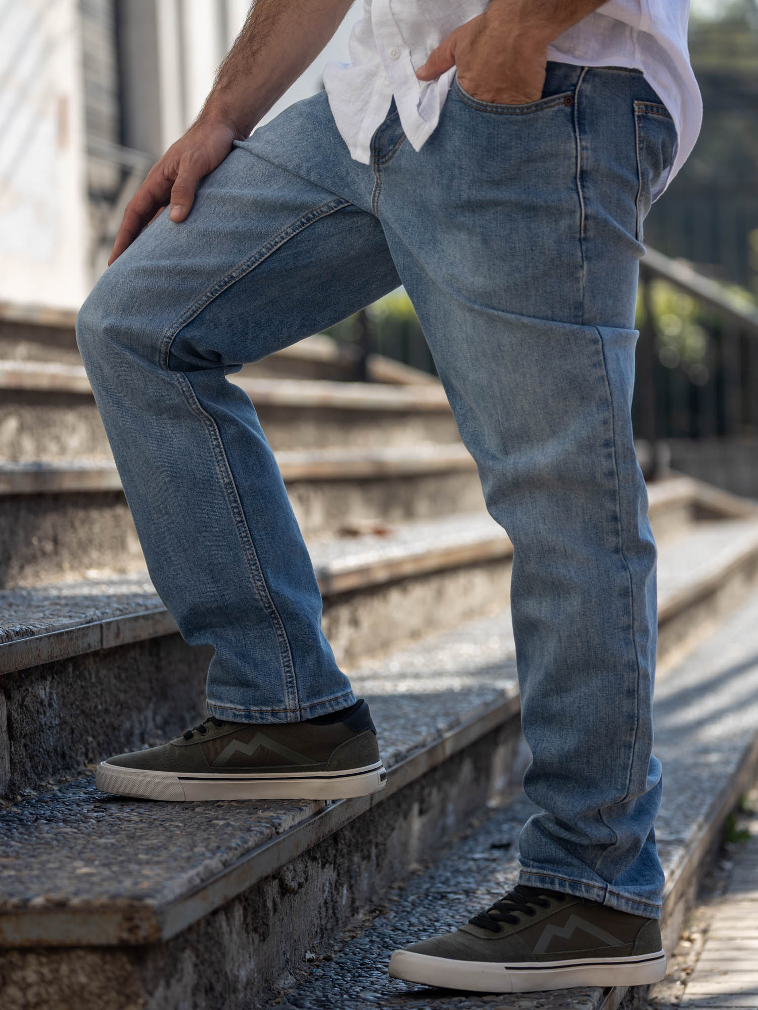JEANS RONIN AZUL HOMBRE MAUI AND SONS - 1