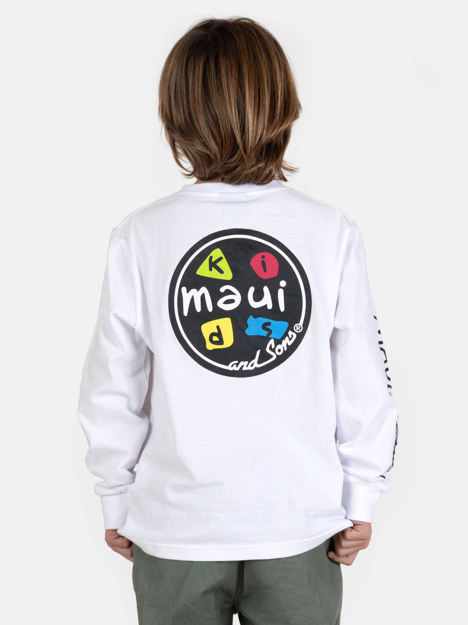 POLERA ML KAILO BLANCO INFANTIL MAUI AND SONS - 2
