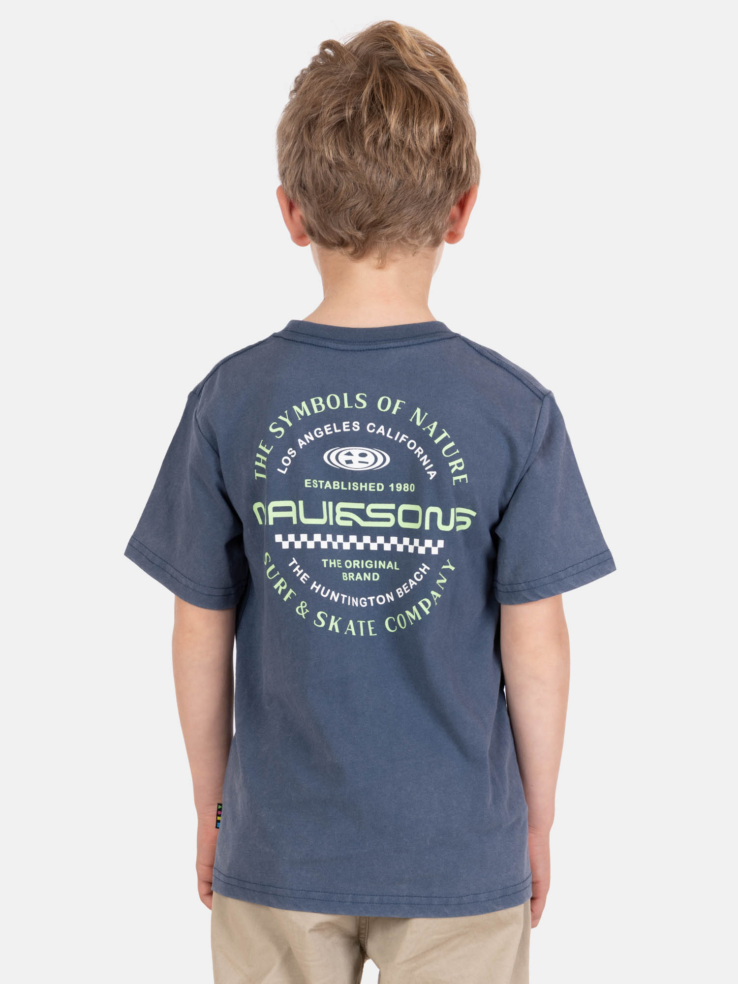 POLERA MC ISLAFLOW AZUL INFANTIL MAUI AND SONS - 2
