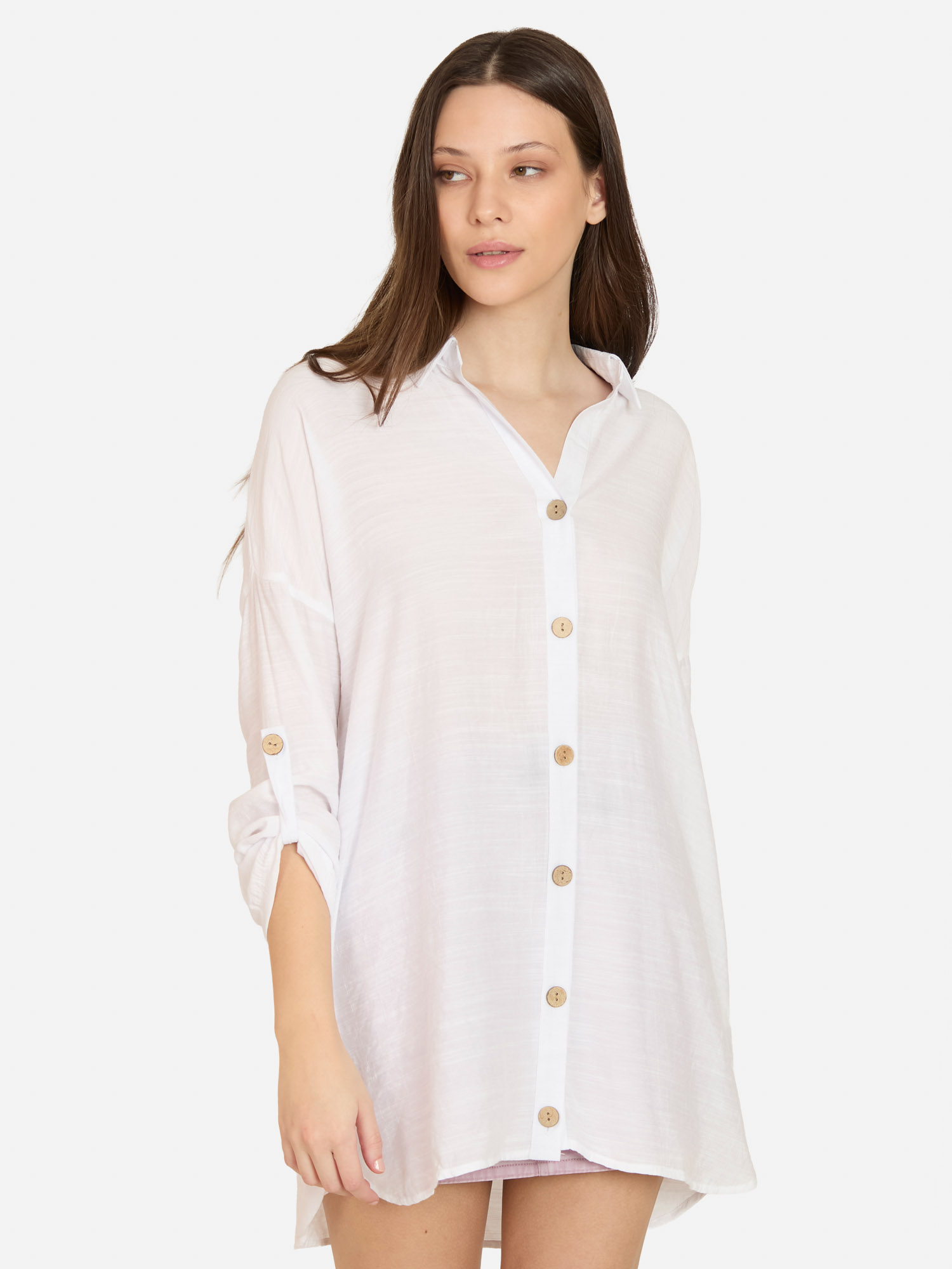 BLUSA PUMIX BLANCO MUJER MAUI AND SONS - 1