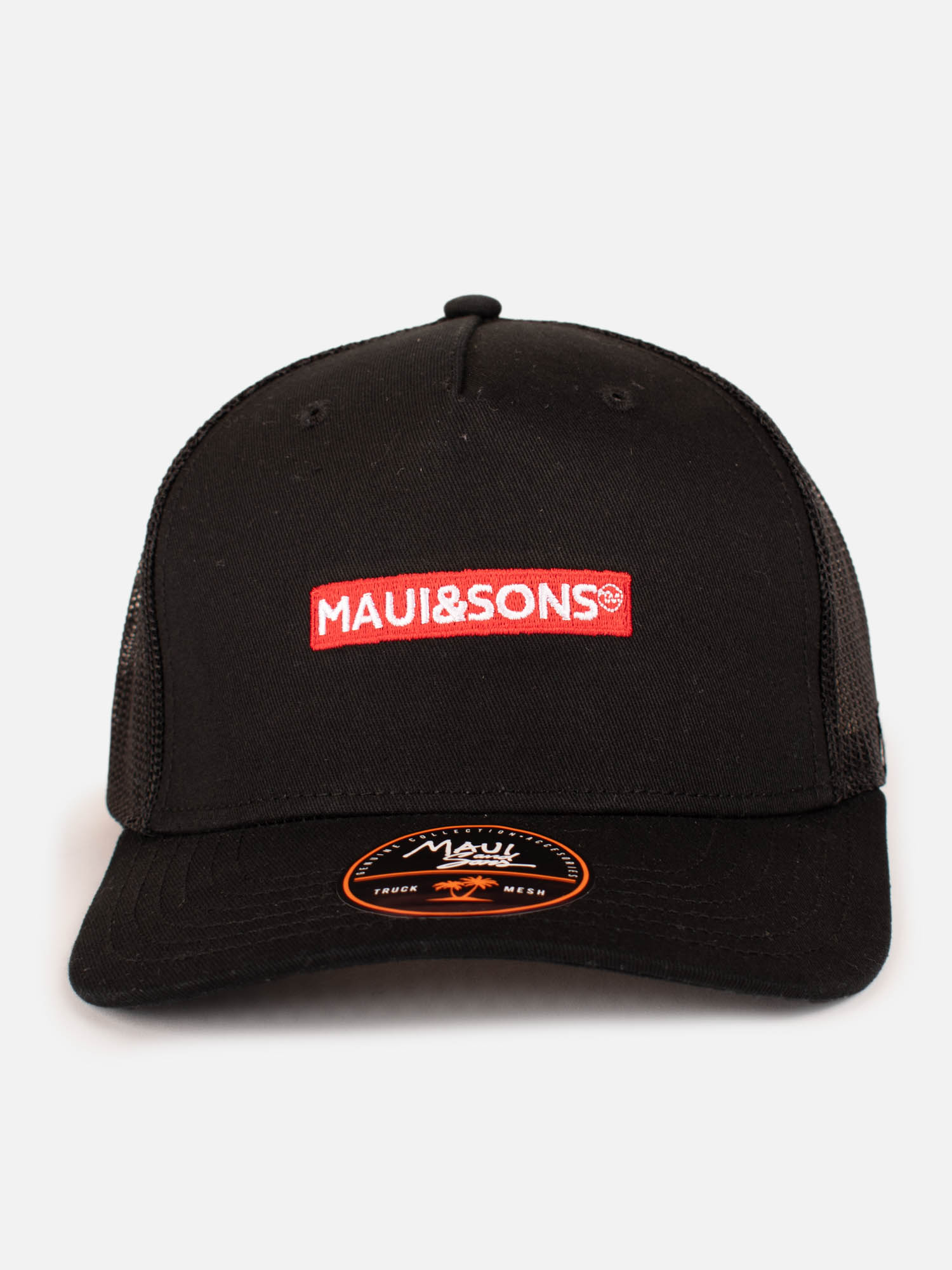 JOCKEY MESH OFF TRUCKER NEGRO HOMBRE MAUI AND SONS - 1