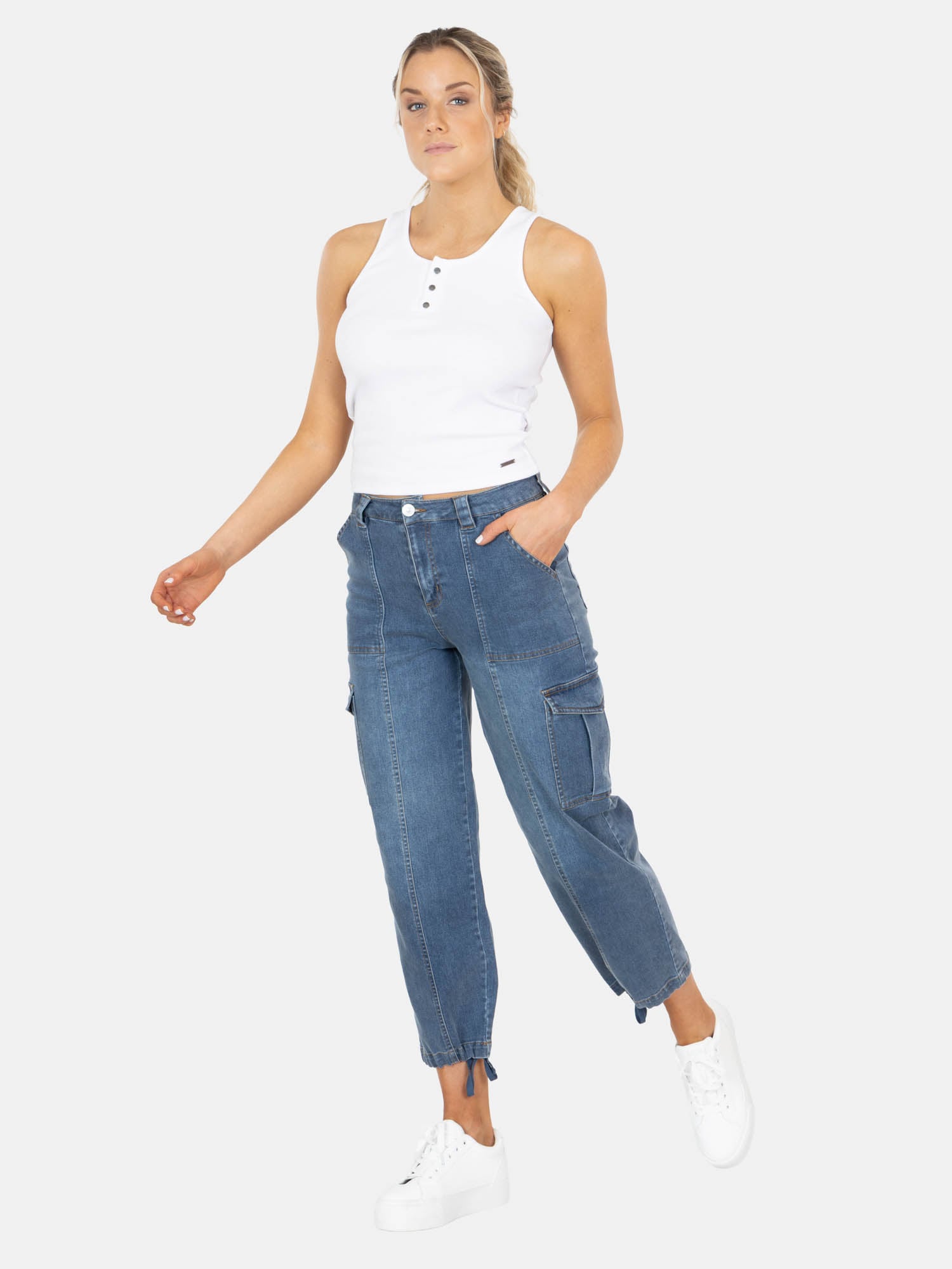 JEANS OKELE AZUL MUJER MAUI AND SONS - 4