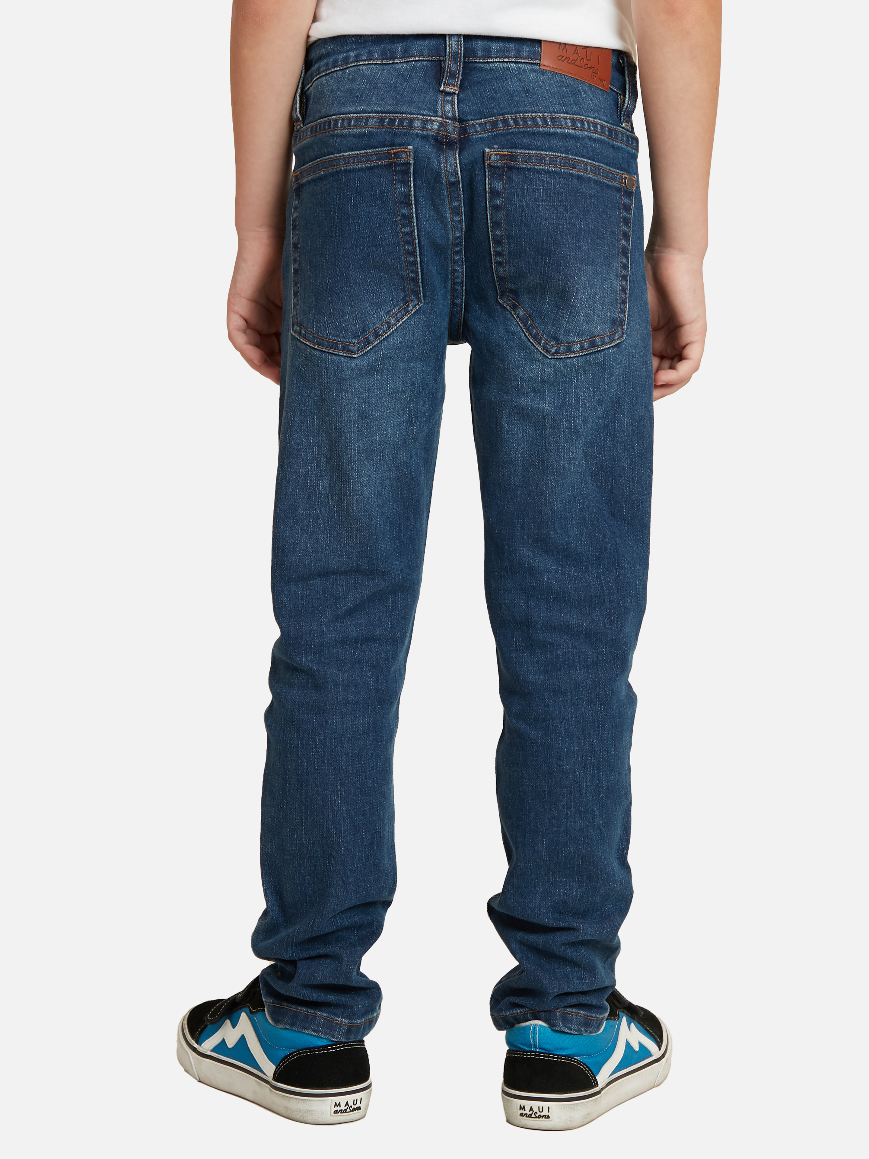JEANS ZALUNE AZUL INFANTIL MAUI AND SONS - 2