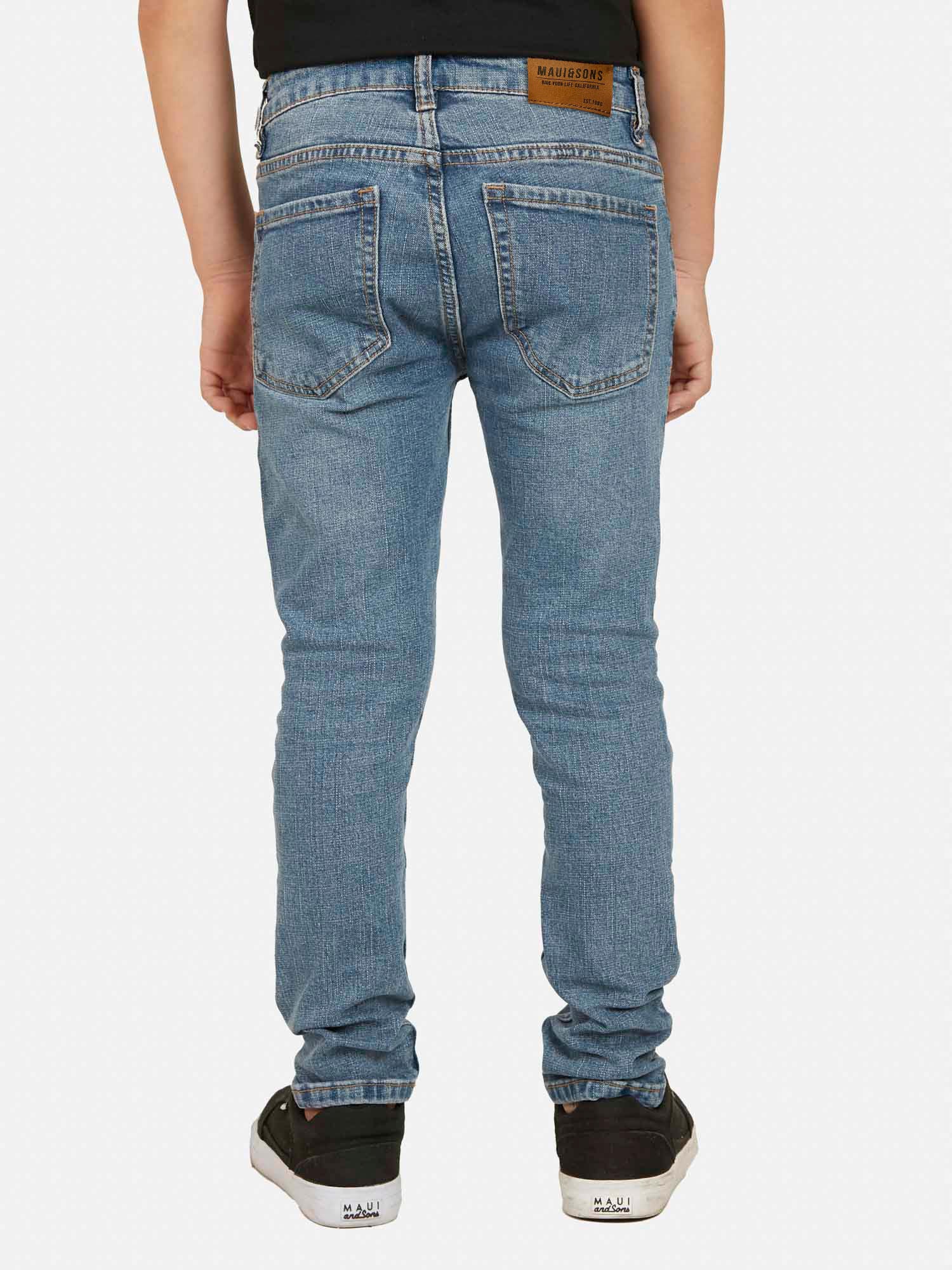 JEANS BRISONE AZUL INFANTIL MAUI AND SONS - 1