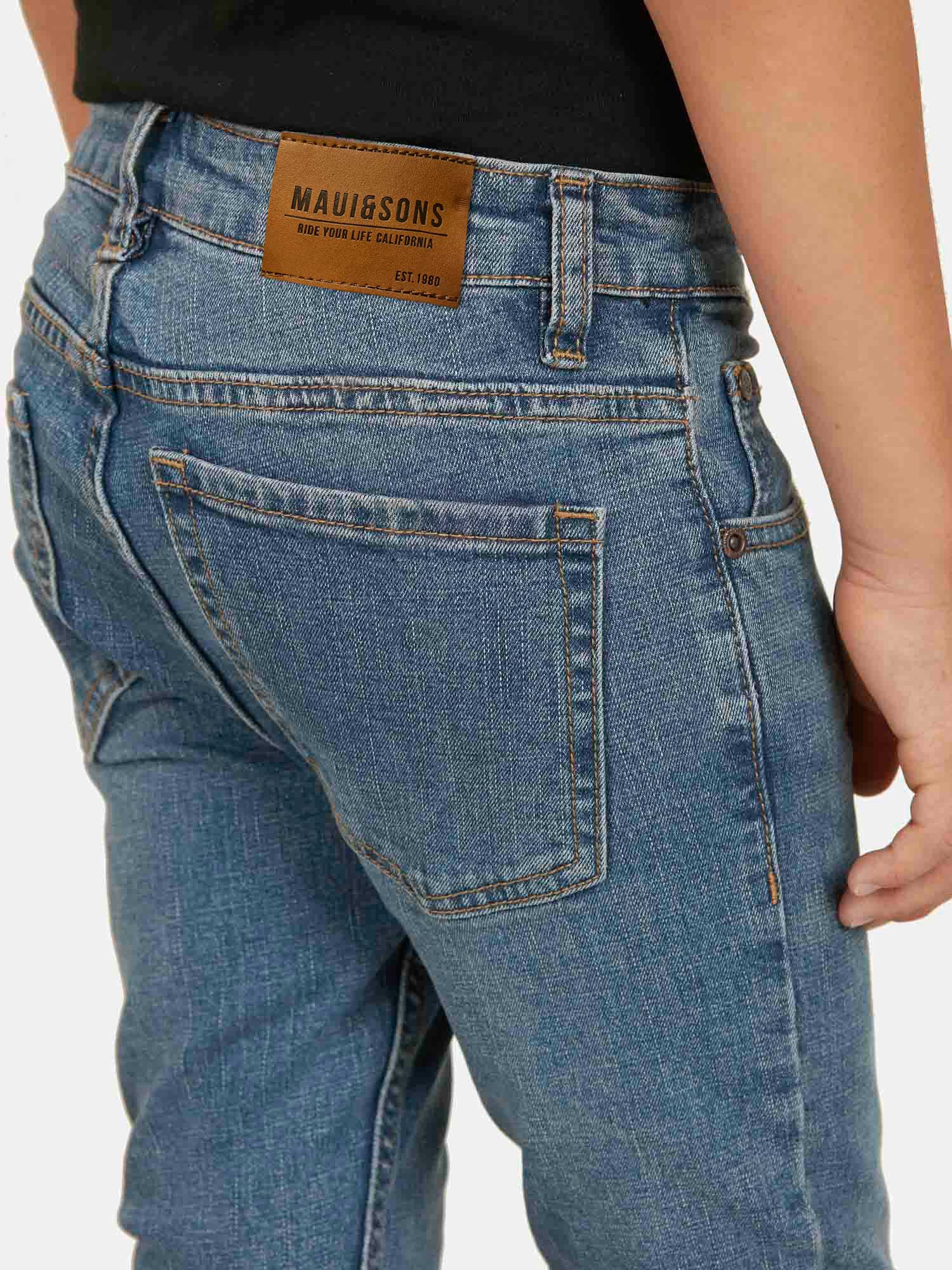 JEANS BRISONE AZUL INFANTIL MAUI AND SONS - 2