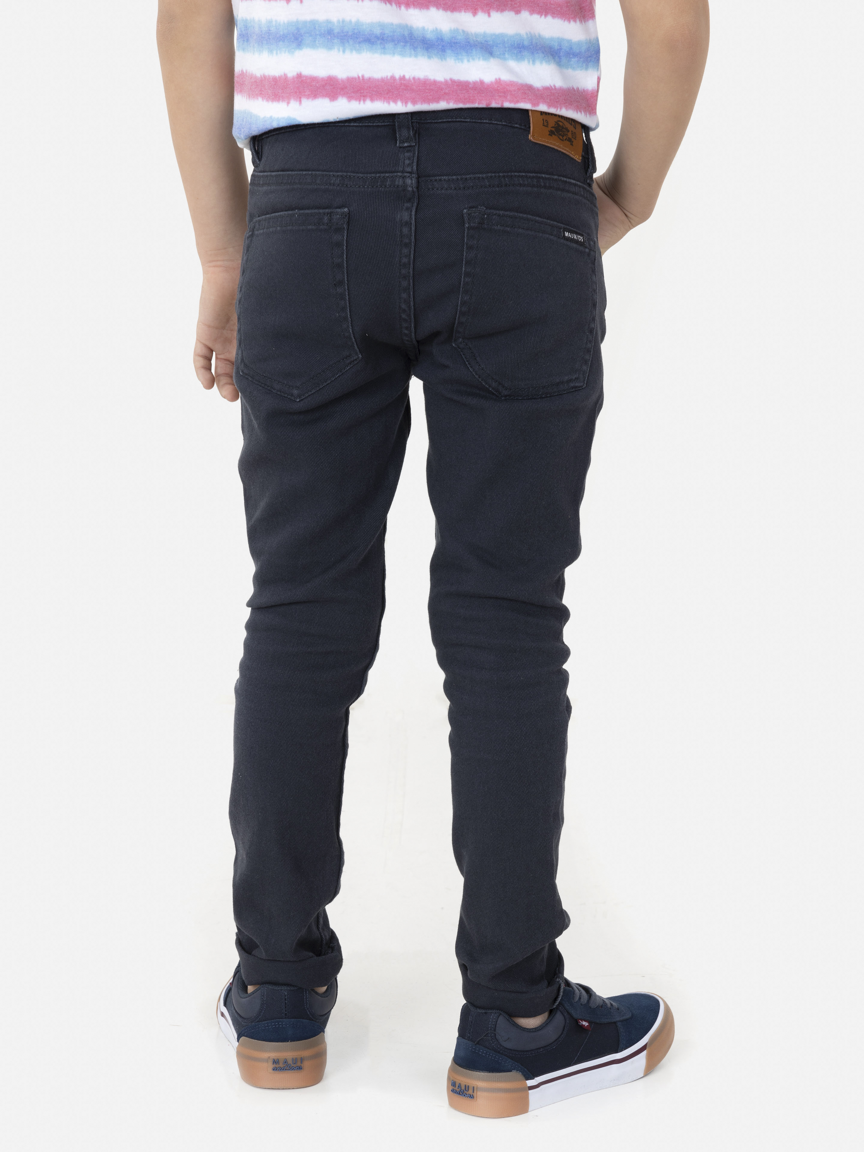 JEANS NEGRO CORALVA INFANTIL MAUI AND SONS - 2