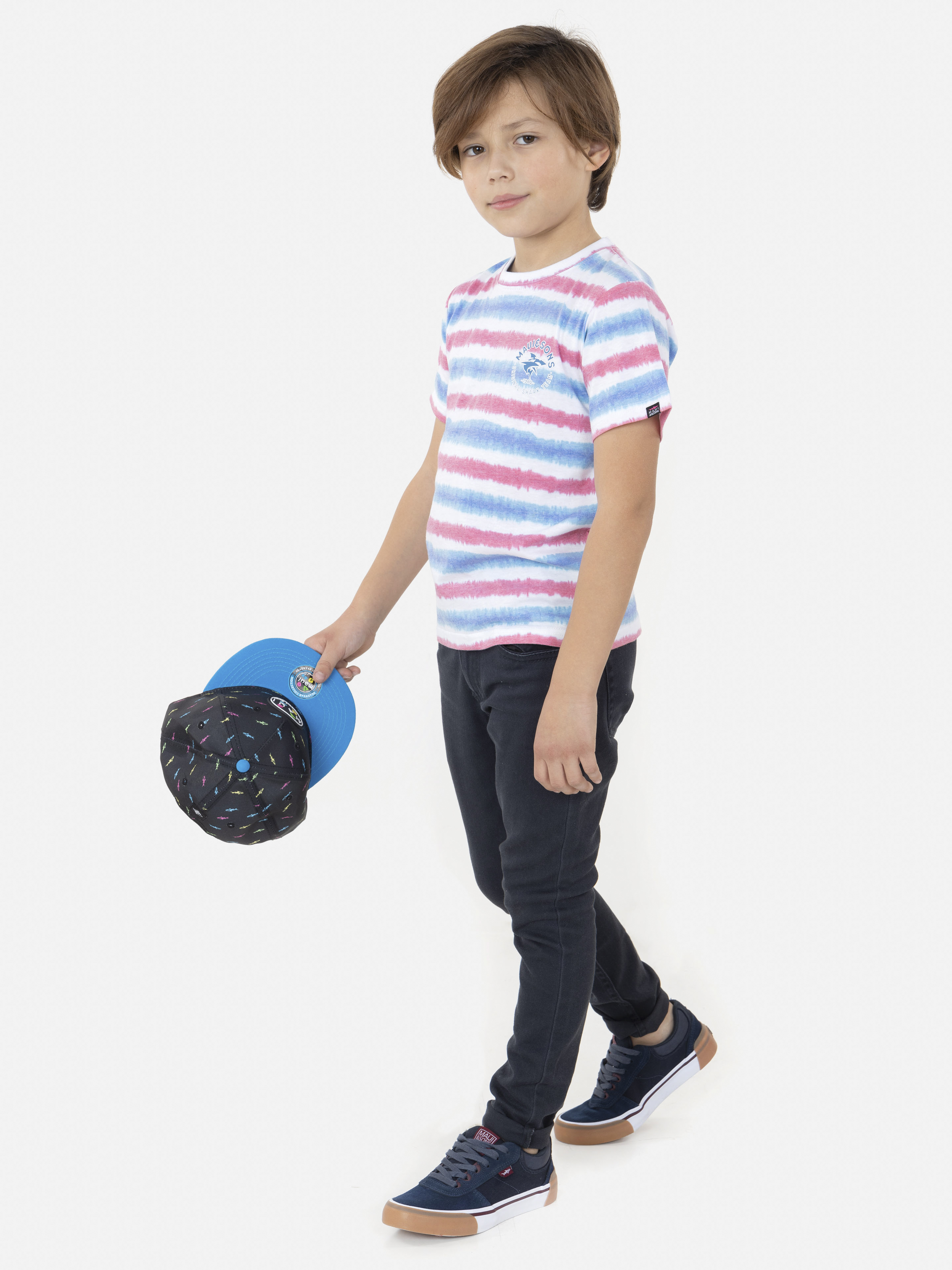 JEANS NEGRO CORALVA INFANTIL MAUI AND SONS - 4