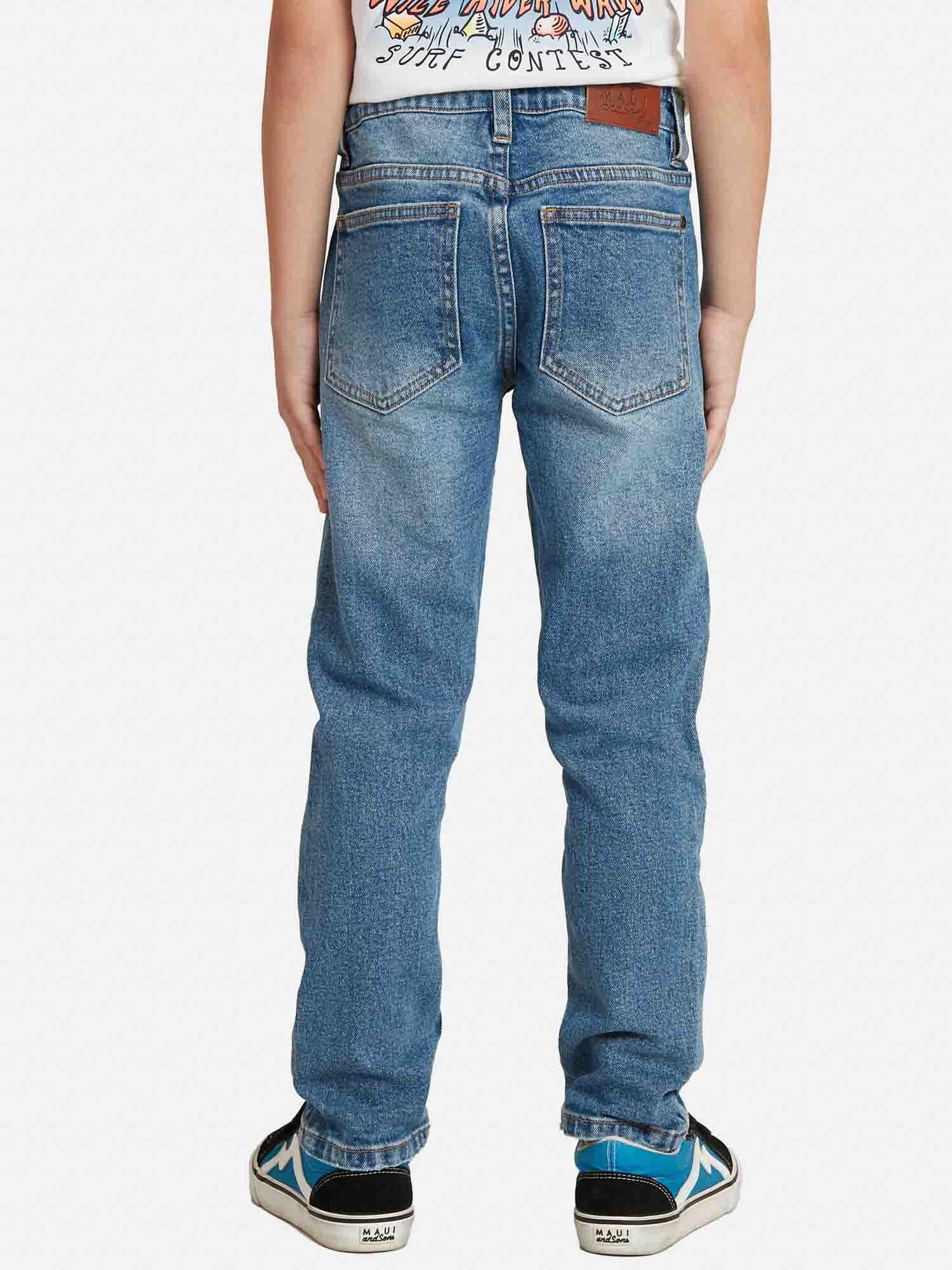 JEANS LUMINAH AZUL INFANTIL MAUI AND SONS - 2