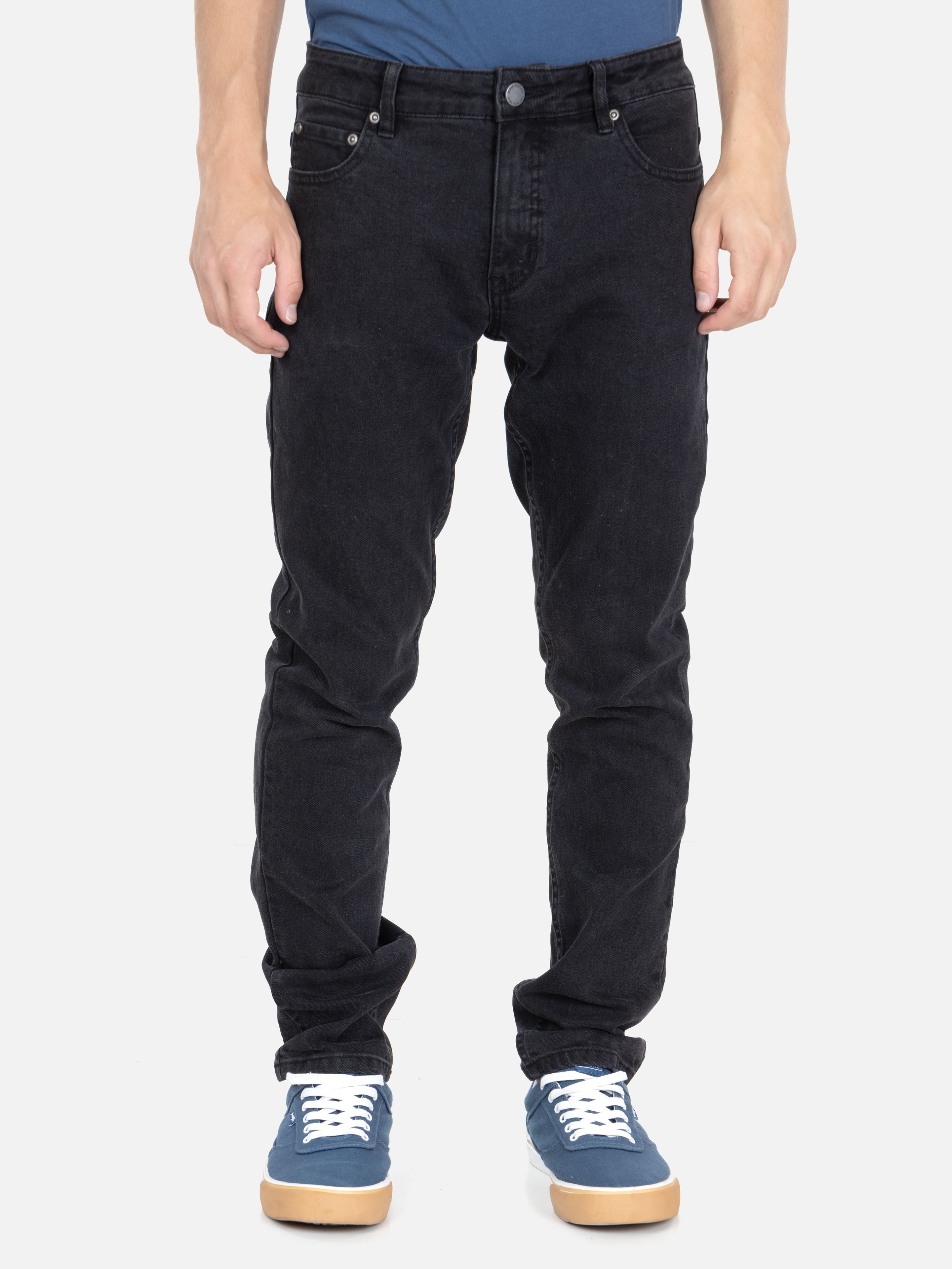 JEANS SOLVINE NEGRO INFANTIL MAUI AND SONS - 1