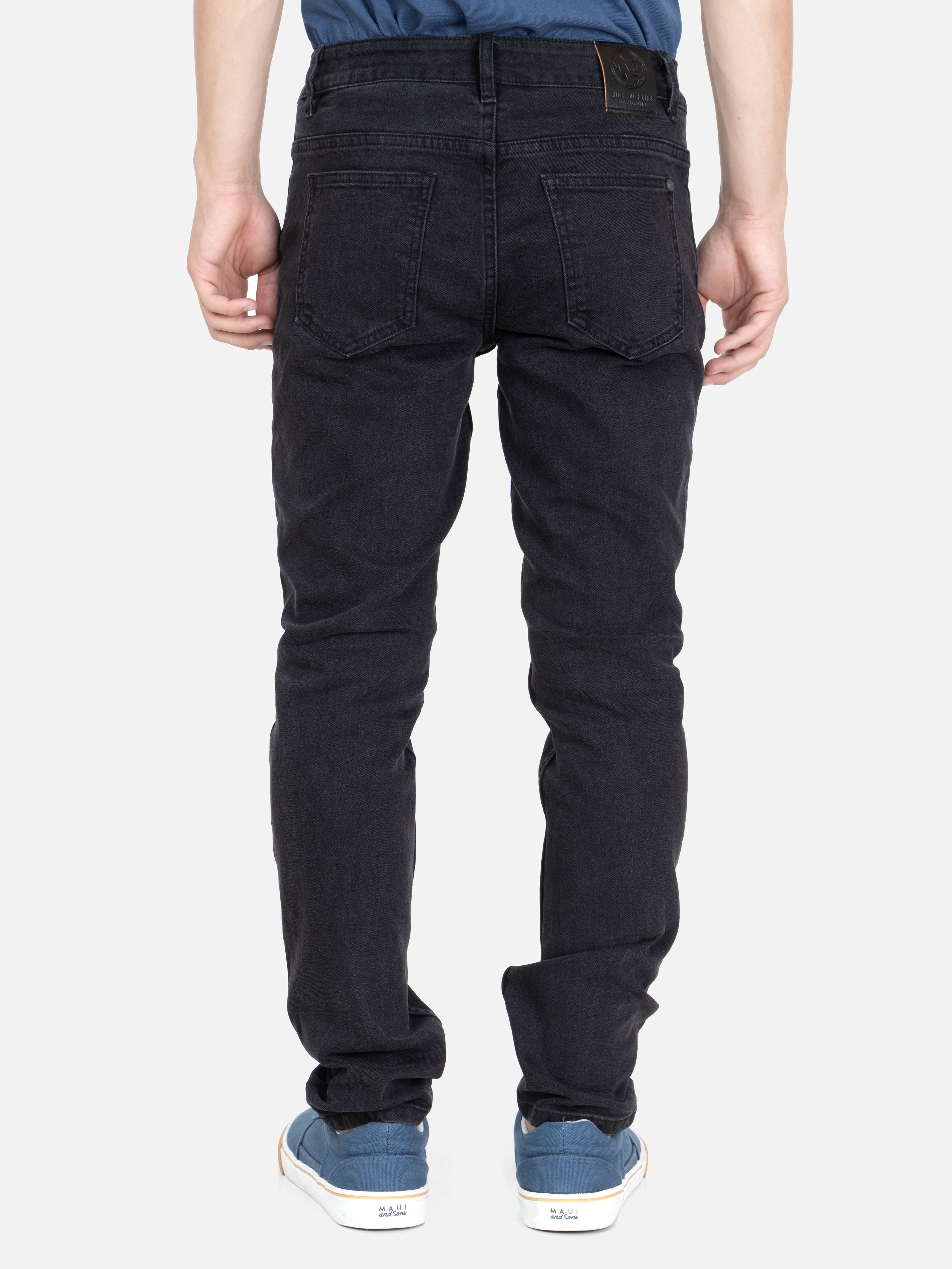JEANS SOLVINE NEGRO INFANTIL MAUI AND SONS - 2