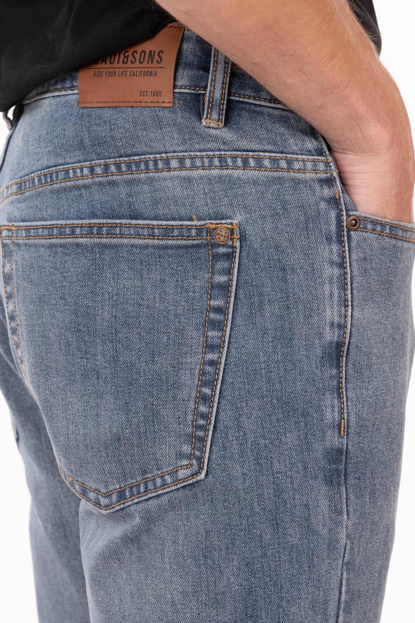 JEANS RUMI AZUL HOMBRE MAUI AND SONS - 3