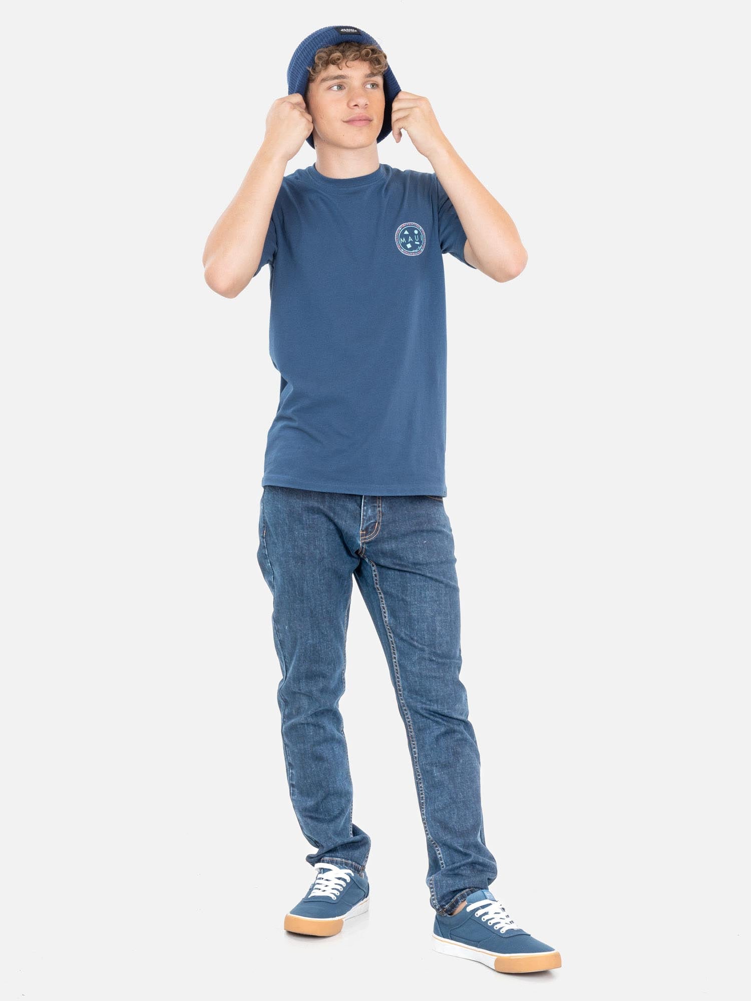 JEANS AQUENRA AZUL INFANTIL MAUI AND SONS - 1