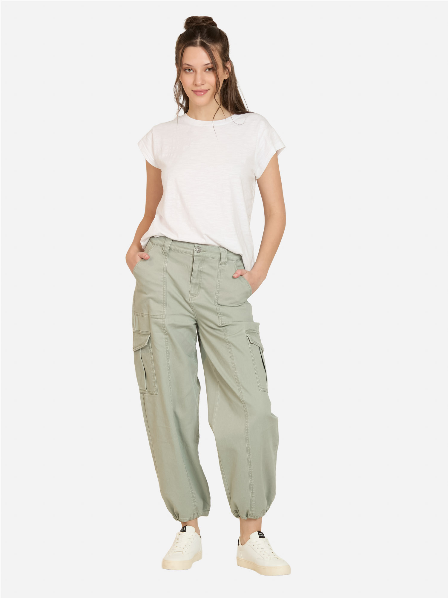 PANTALON HONUA VERDE MUJER MAUI AND SONS - 4