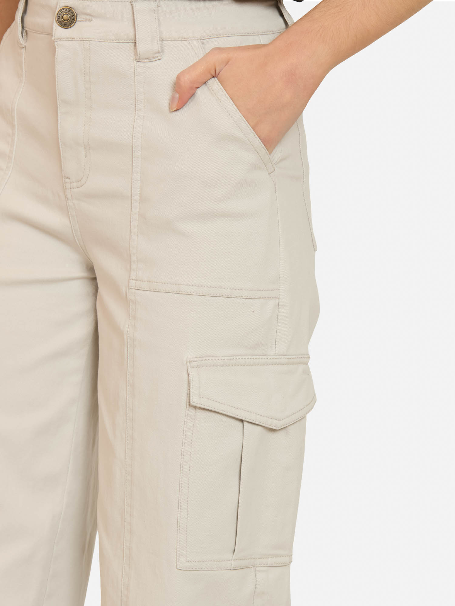 PANTALON HONUA BEIGE MUJER MAUI AND SONS - 3