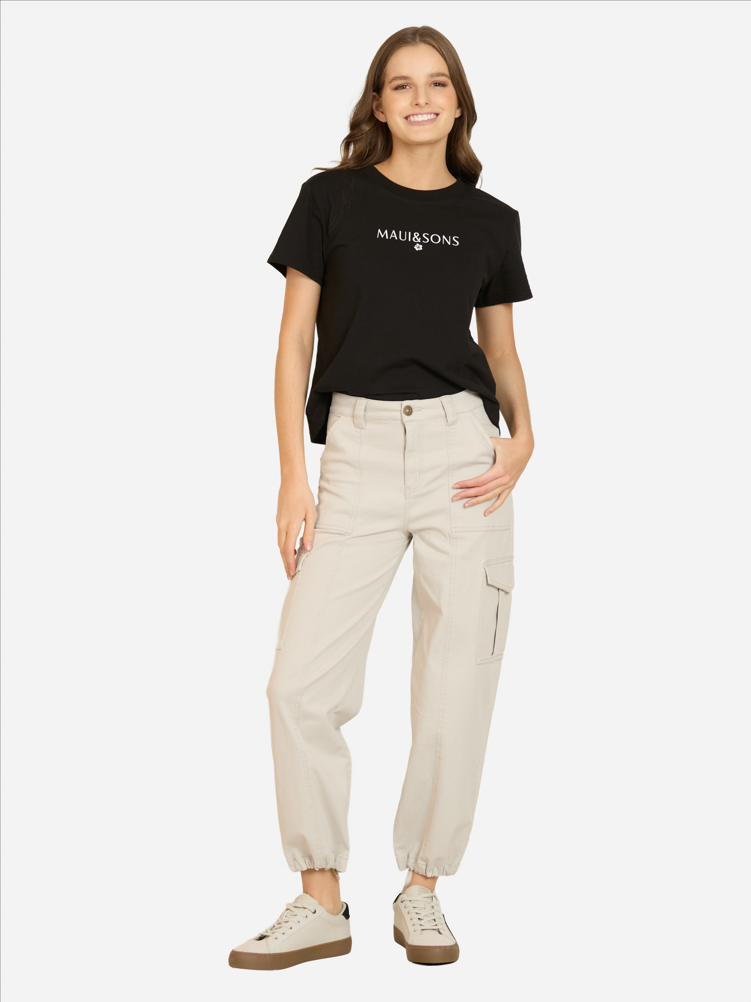 PANTALON HONUA BEIGE MUJER MAUI AND SONS - 5