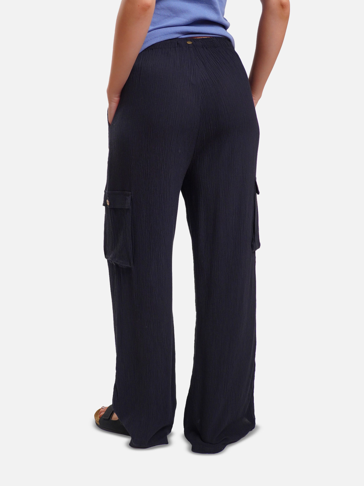 PANTALON MONOA NEGRO MUJER MAUI AND SONS - 2
