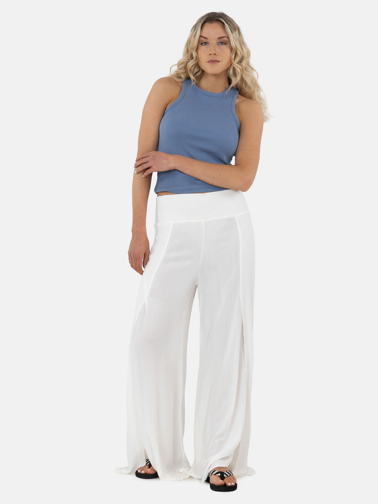 PANTALON ZUNA BLANCO MUJER MAUI AND SONS - 4