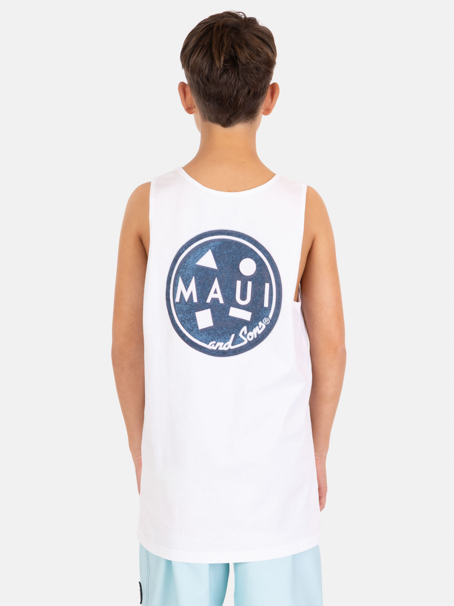 POLERA SM AQUALOO BLANCO INFANTIL MAUI AND SONS - 2