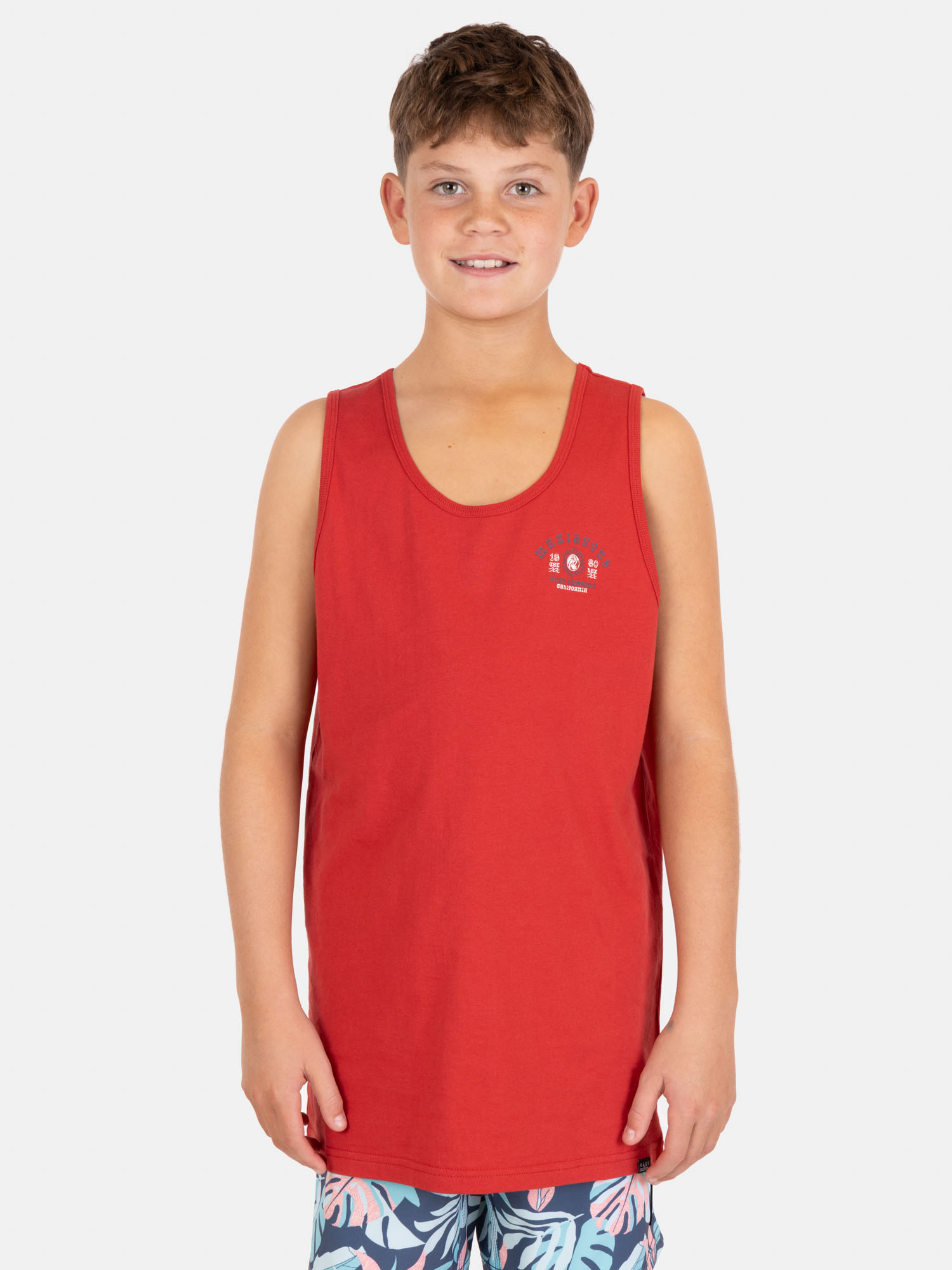 POLERA SM KAHUNO ROJO INFANTIL MAUI AND SONS - 1