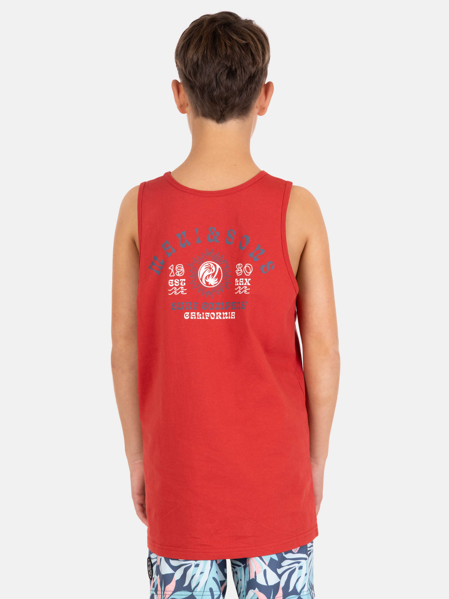 POLERA SM KAHUNO ROJO INFANTIL MAUI AND SONS - 2