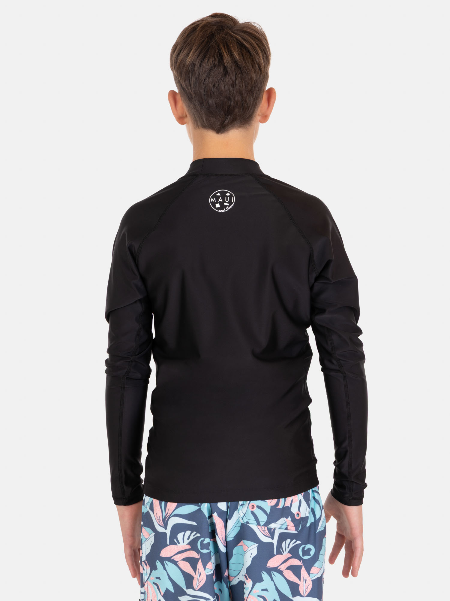 POLERA UVP RIPZOR NEGRO INFANTIL MAUI AND SONS - 2