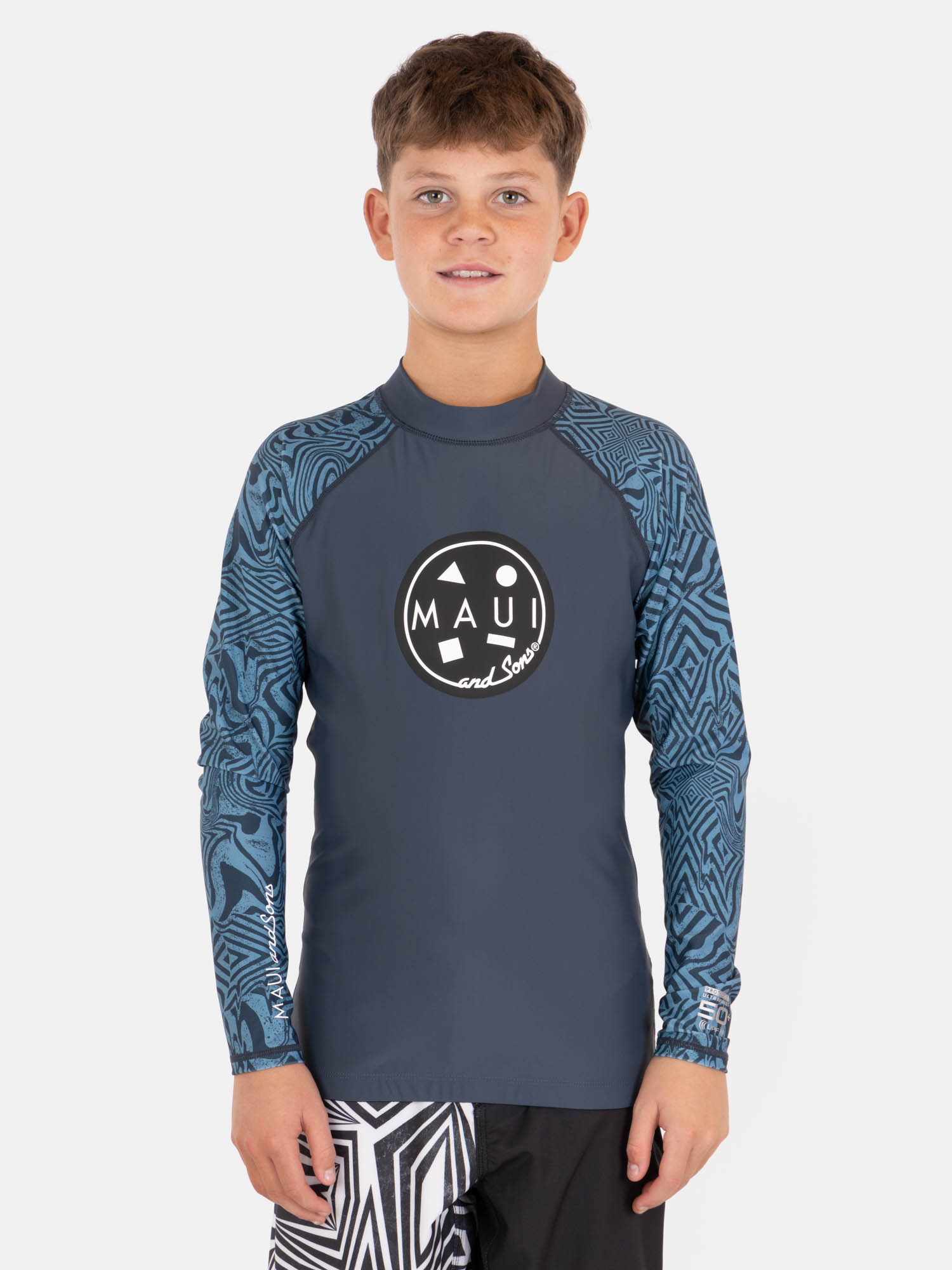 POLERA UVP FLOWIN MULTICOLOR INFANTIL MAUI AND SONS - 1