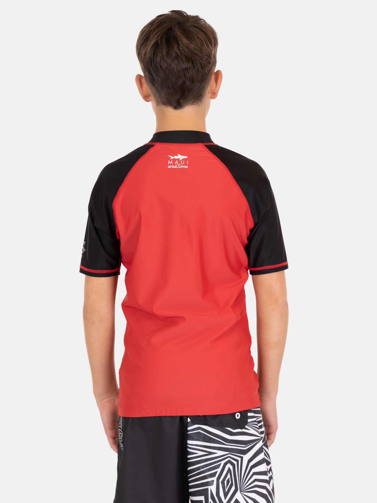 POLERA UVP SHARKY ROJO INFANTIL MAUI AND SONS - 2