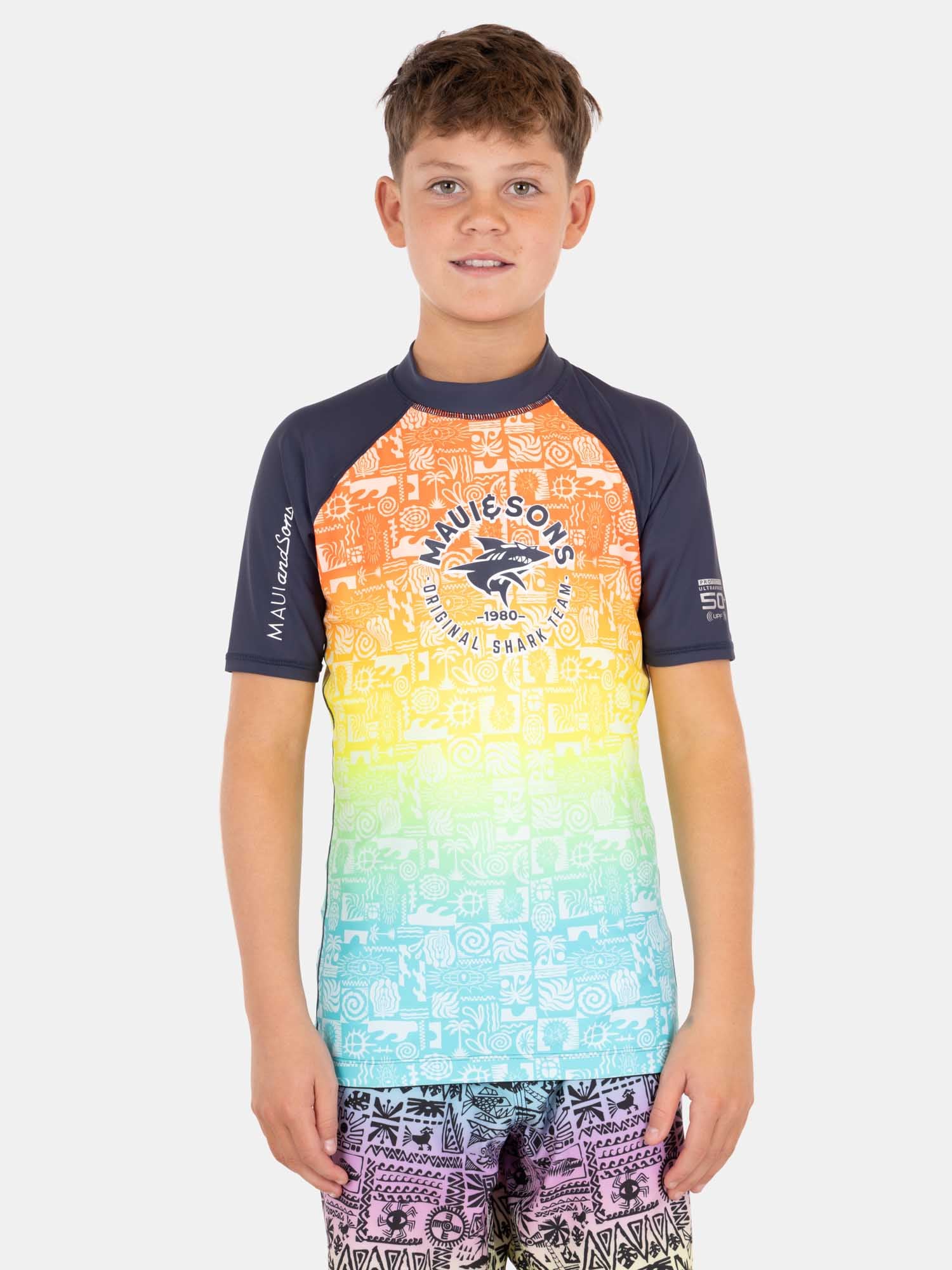 POLERA UVP SURFIX MULTICOLOR INFANTIL MAUI AND SONS - 1