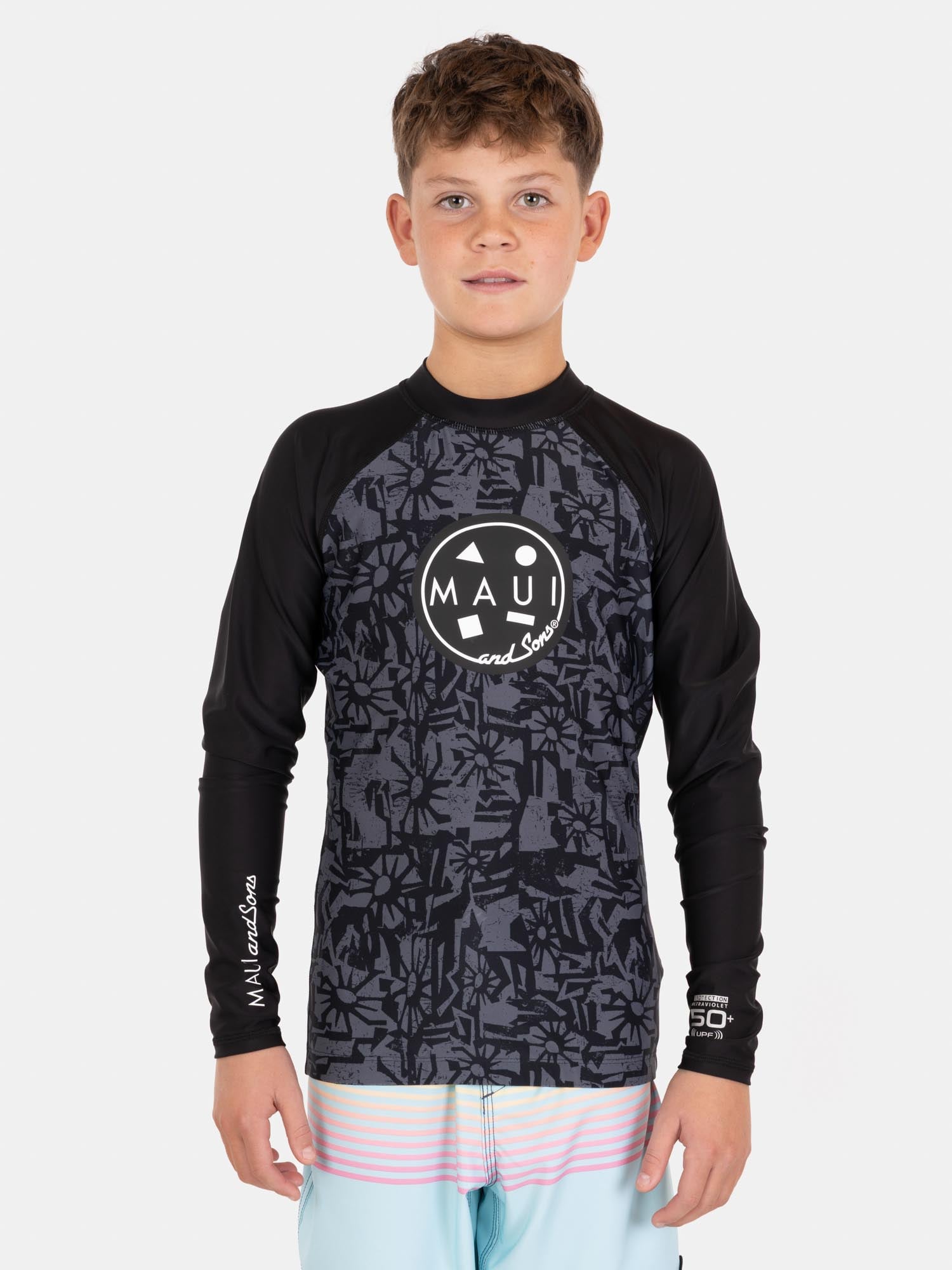 POLERA UVP SPLASHY MULTICOLOR INFANTIL MAUI AND SONS - 1