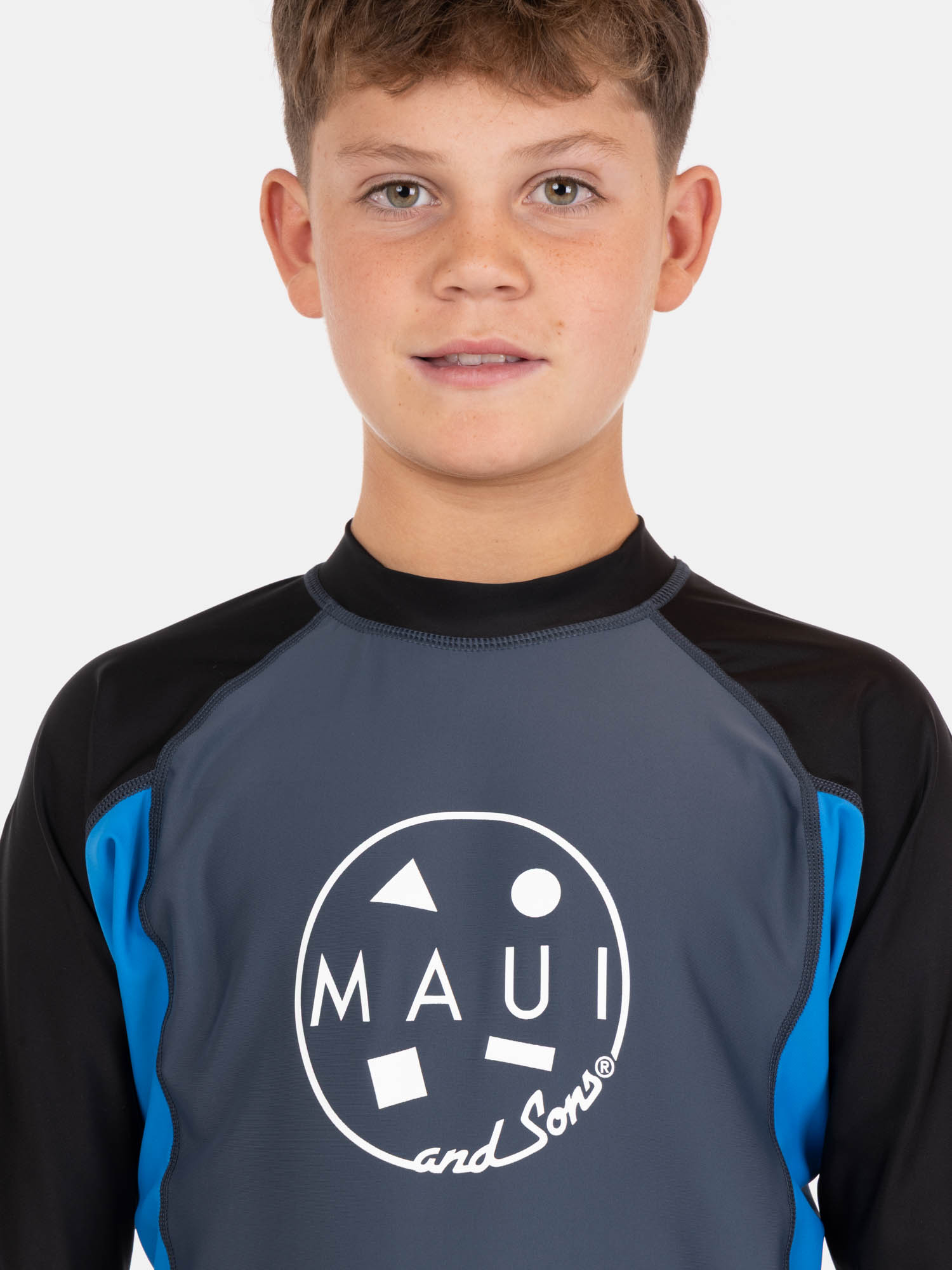 POLERA UVP PALMIX GRIS INFANTIL MAUI AND SONS - 4