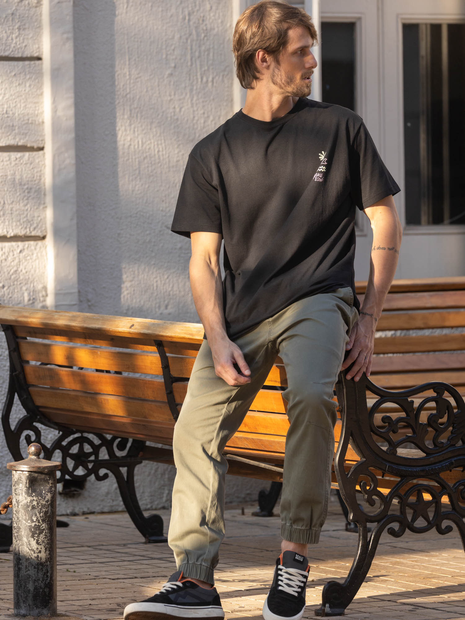 PANTALON JOGGER ZENYO VERDE HOMBRE MAUI AND SONS - 1