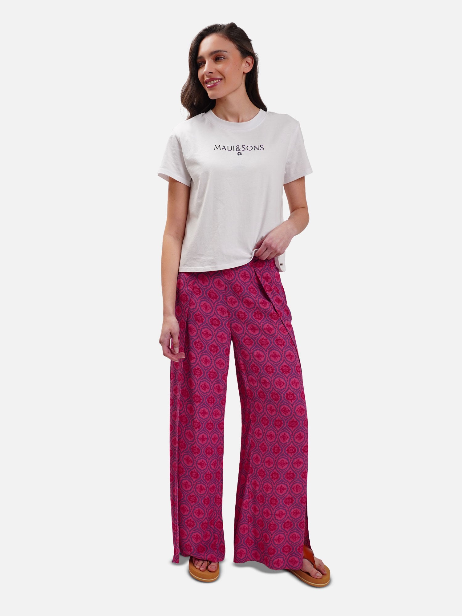 PANTALON HALEA MULTICOLOR MUJER MAUI AND SONS - 3