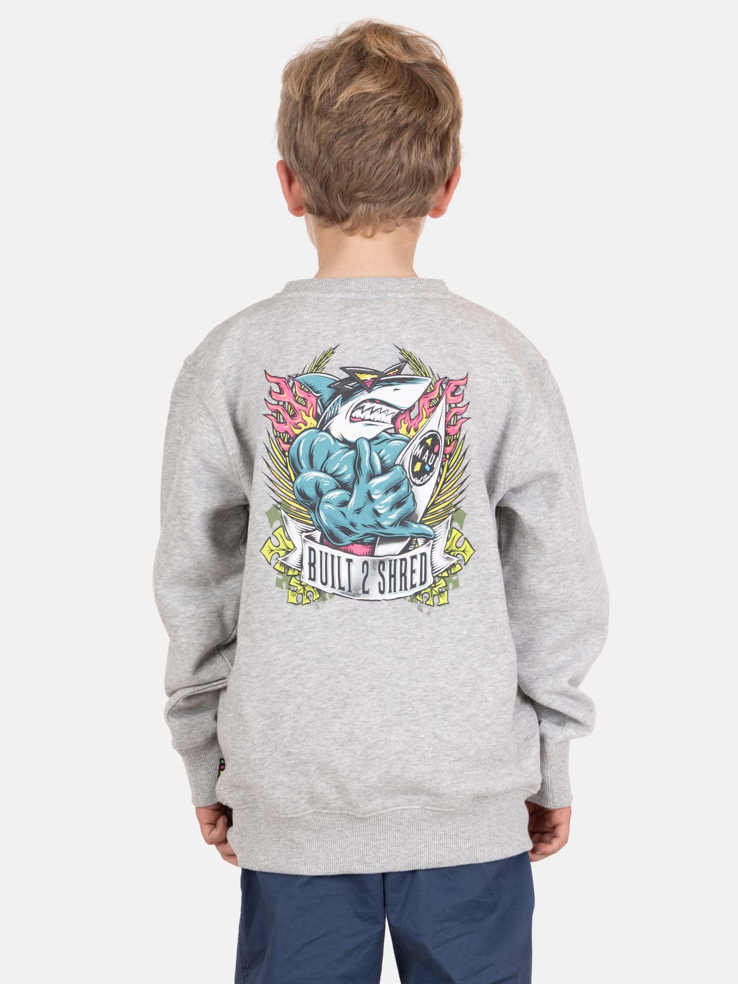 POLERON CR MAKANI GRIS INFANTIL MAUI AND SONS - 2