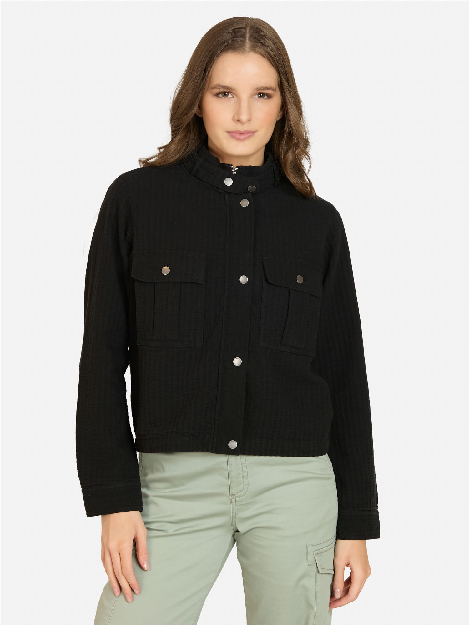CHAQUETA SOLIS NEGRO MUJER MAUI AND SONS - 1
