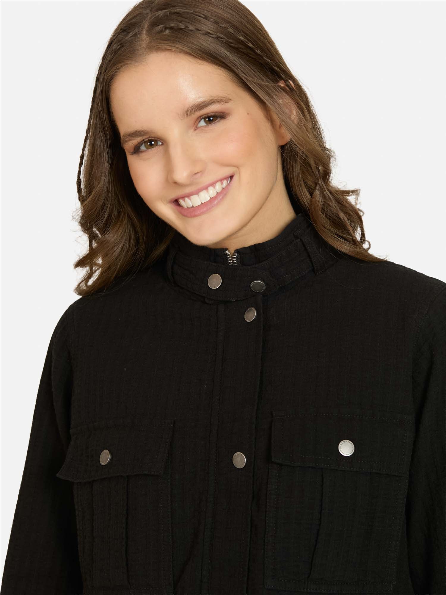 CHAQUETA SOLIS NEGRO MUJER MAUI AND SONS - 3
