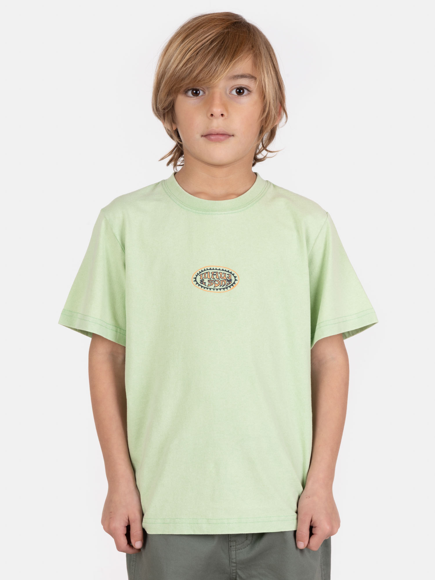 POLERA MC VIBESHORE VERDE INFANTIL MAUI AND SONS - 1
