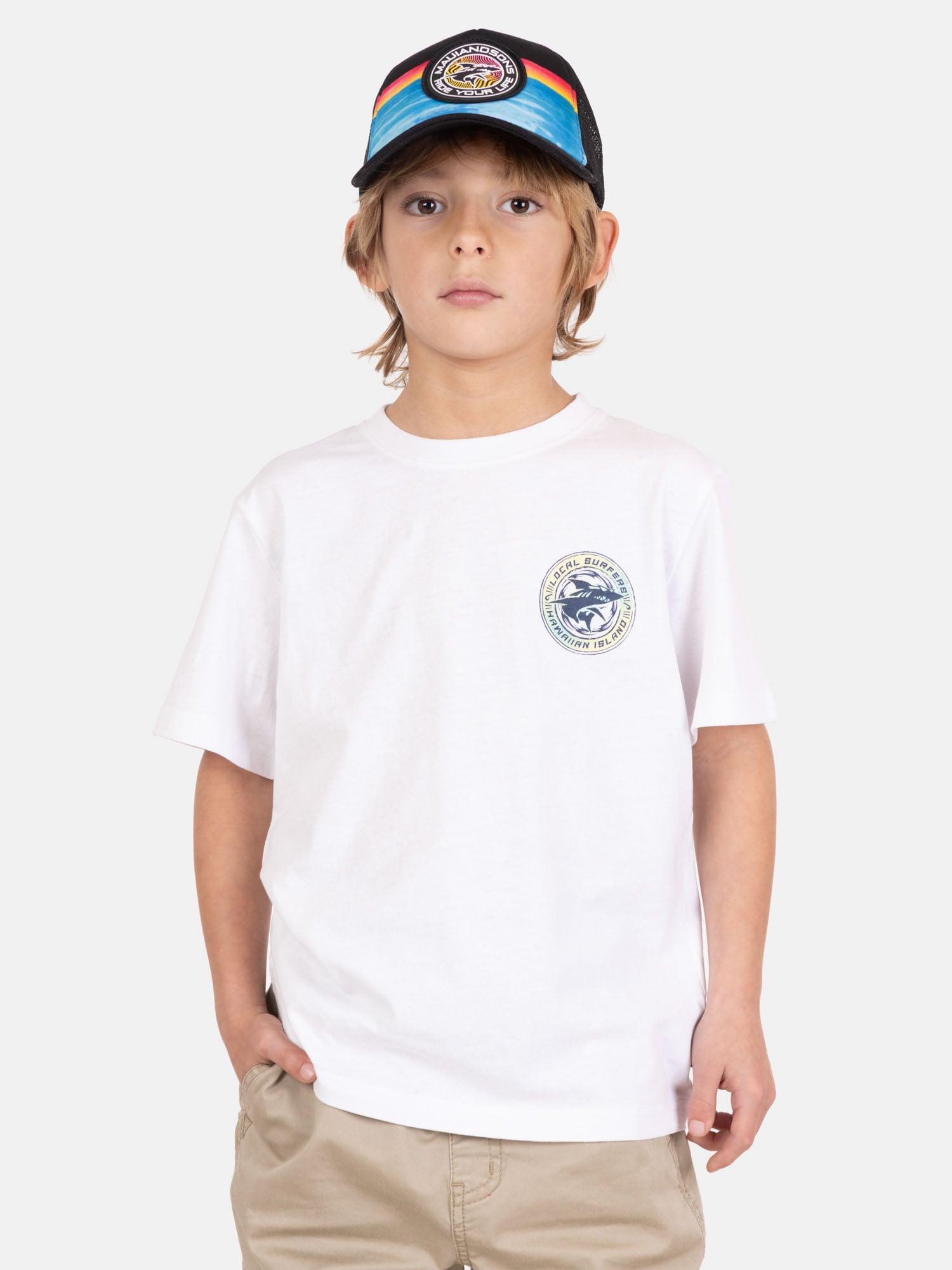 POLERA MC SEALOVER BLANCO INFANTIL MAUI AND SONS - 1
