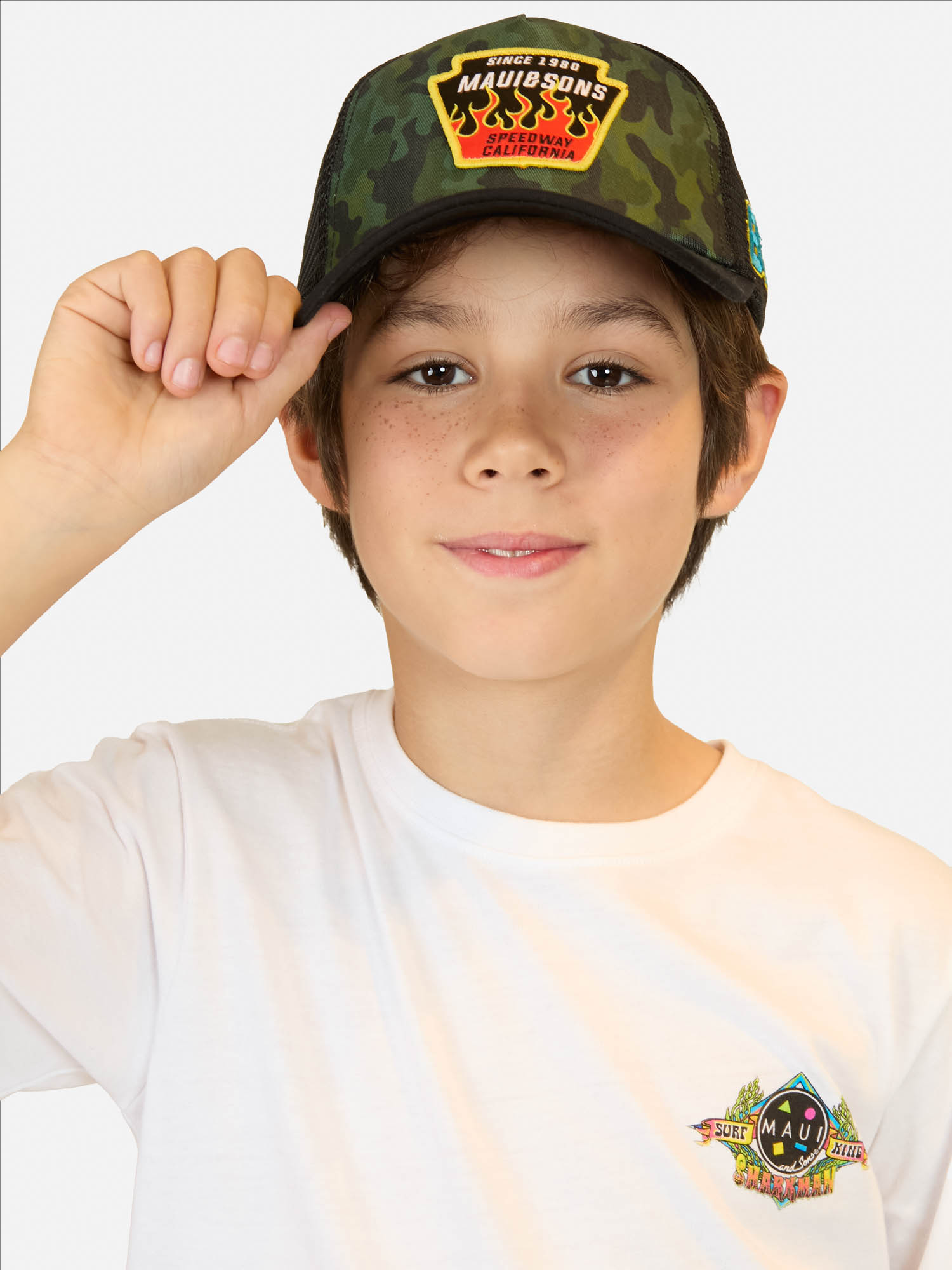 JOCKEY MESH DIV CAMO MULTICOLOR NIÑO MAUI AND SONS - 1