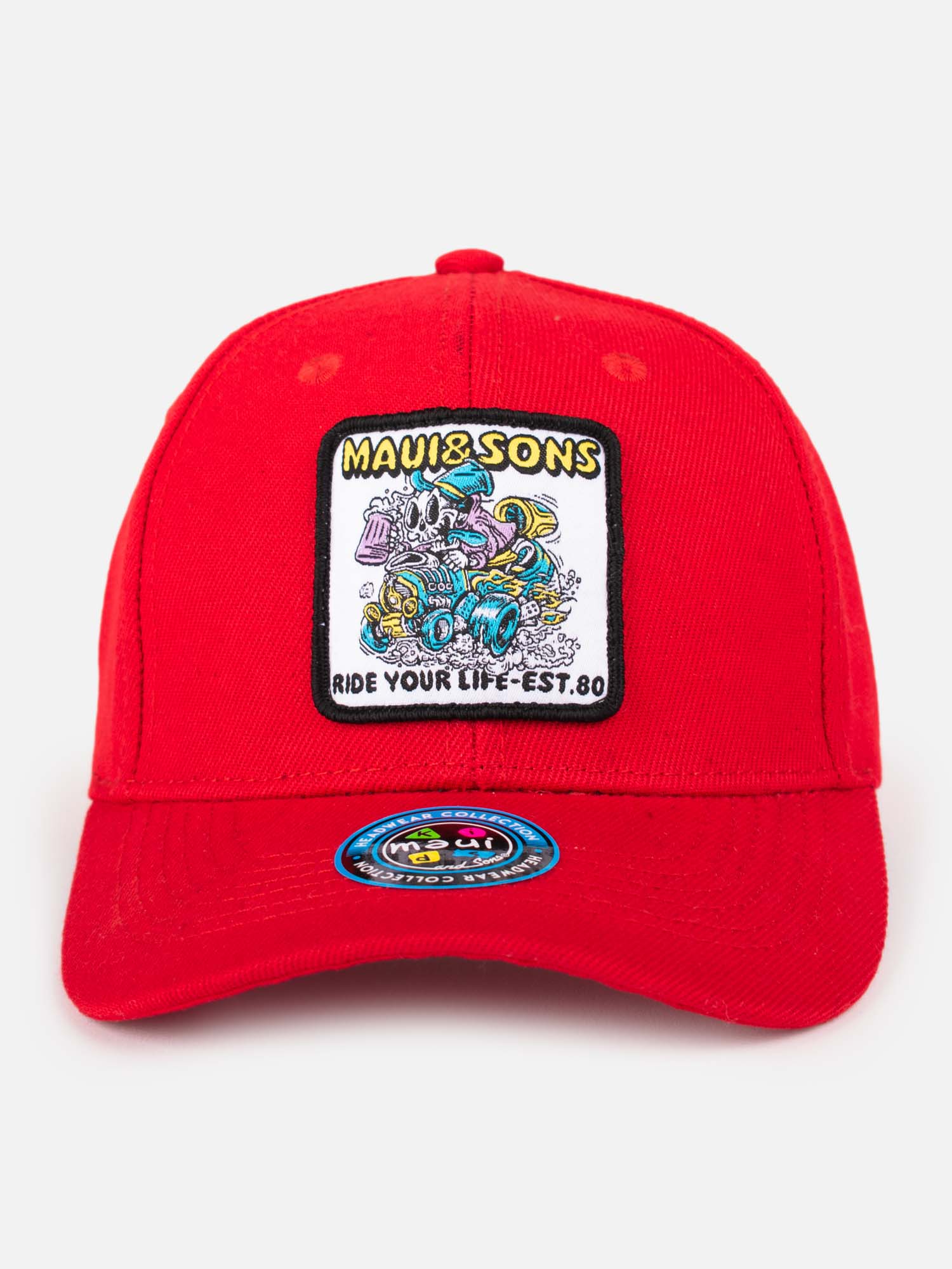 JOCKEY CANVAS RACER ROJO NIÑO MAUI AND SONS - 2
