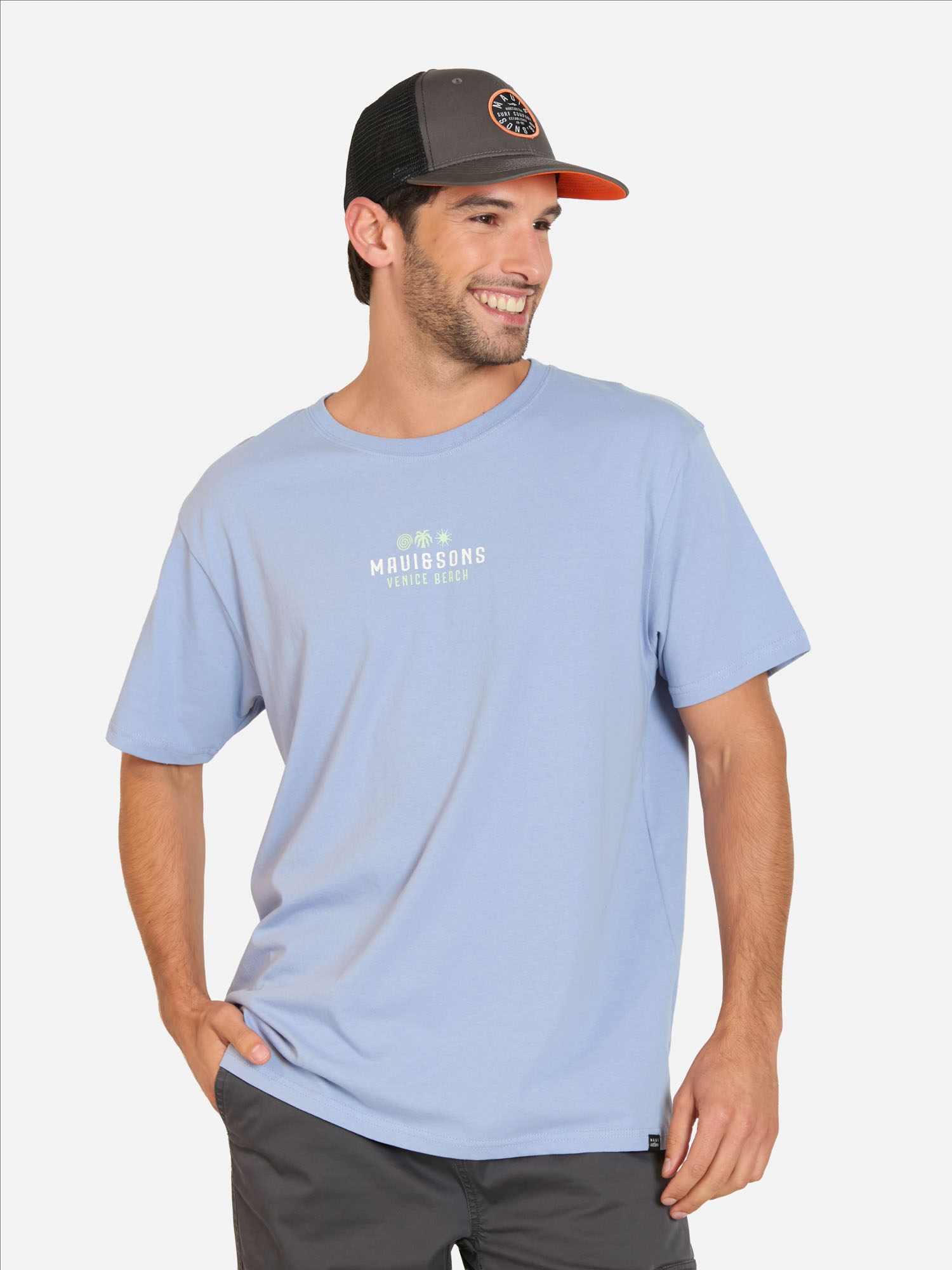 PACK POLERA JOCKEY KAILANY MORADO HOMBRE MAUI AND SONS - 1