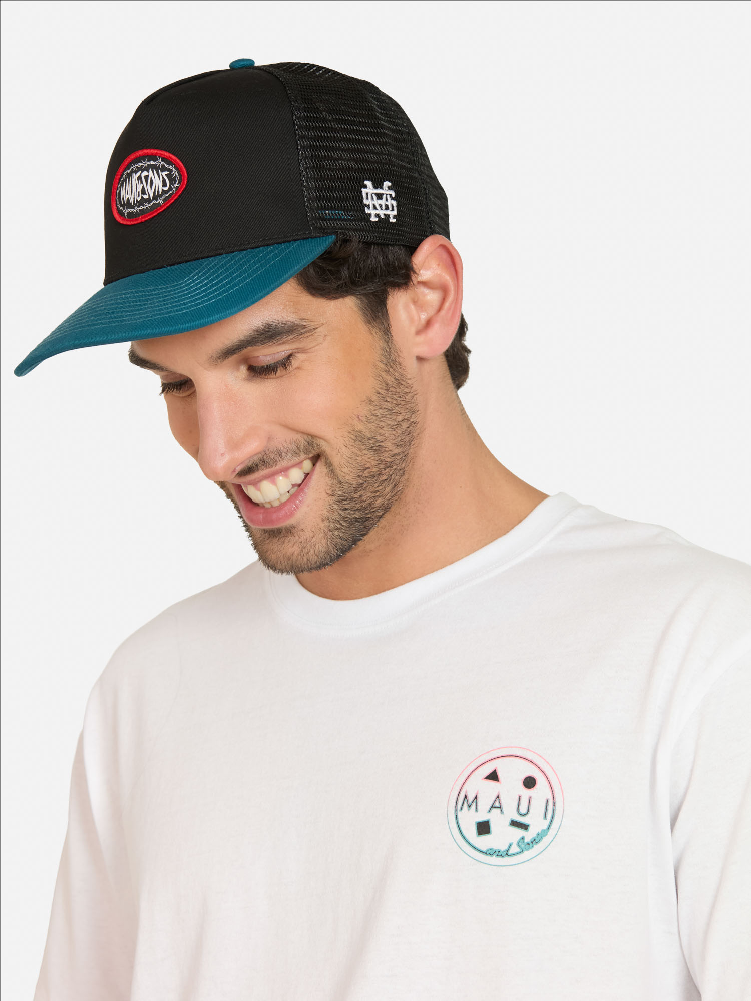 PACK POLERA JOCKEY LUNARO BLANCO HOMBRE MAUI AND SONS - 3
