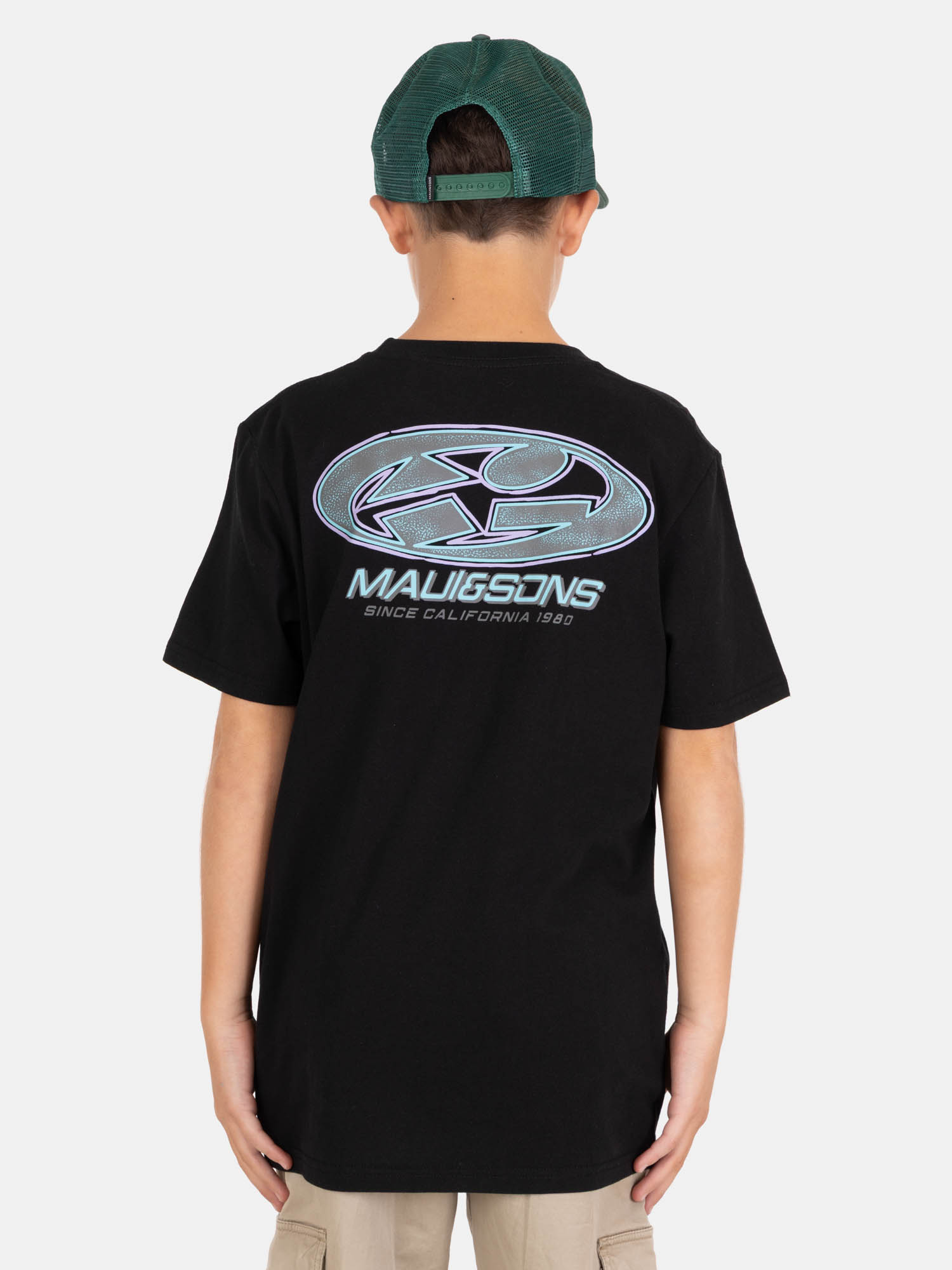 PACK POLERA JOCKEY BRISUR NEGRO INFANTIL MAUI AND SONS - 2