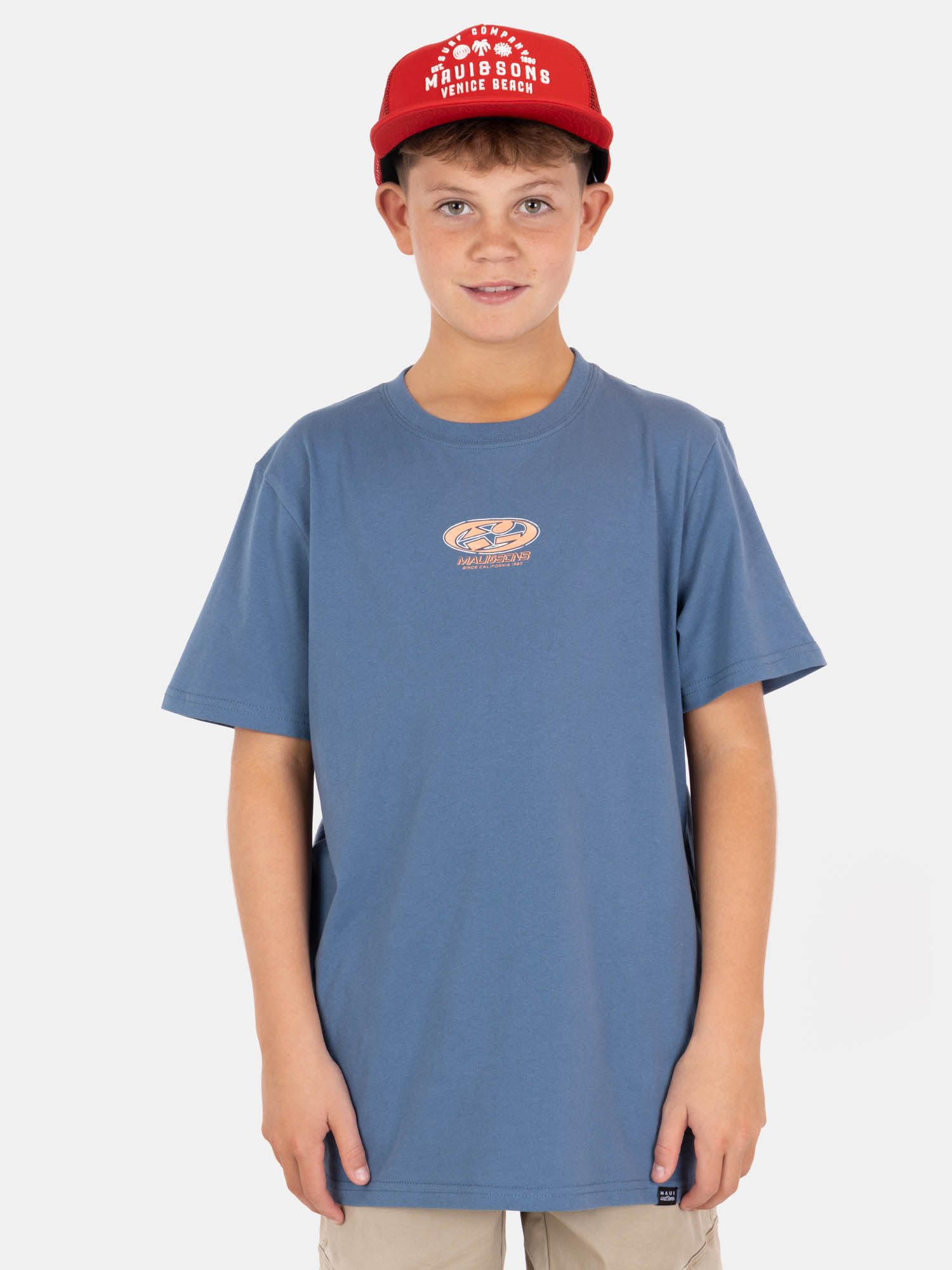 PACK POLERA JOCKEY BRISUR CELESTE INFANTIL MAUI AND SONS - 1