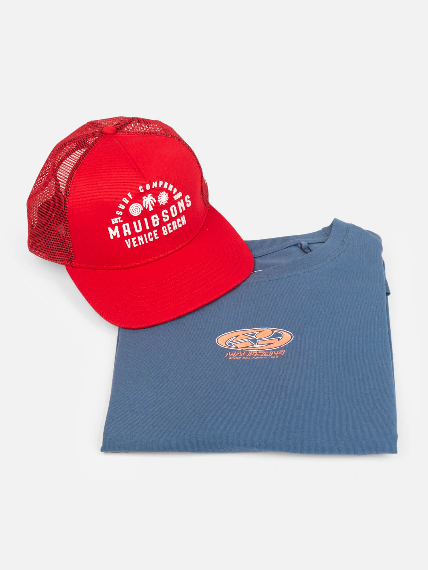 PACK POLERA JOCKEY BRISUR CELESTE INFANTIL MAUI AND SONS - 4