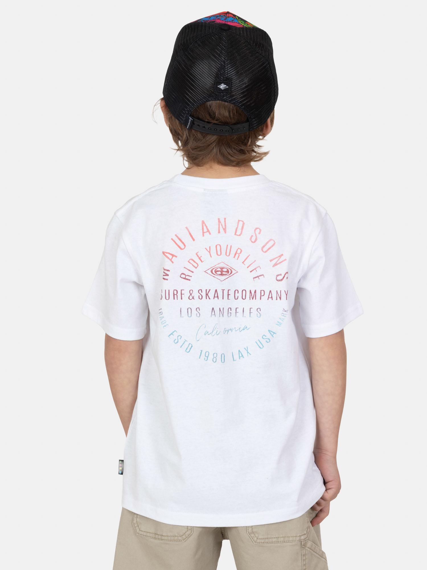 PACK POLERA JOCKEY VORTEXA BLANCO INFANTIL MAUI AND SONS - 2
