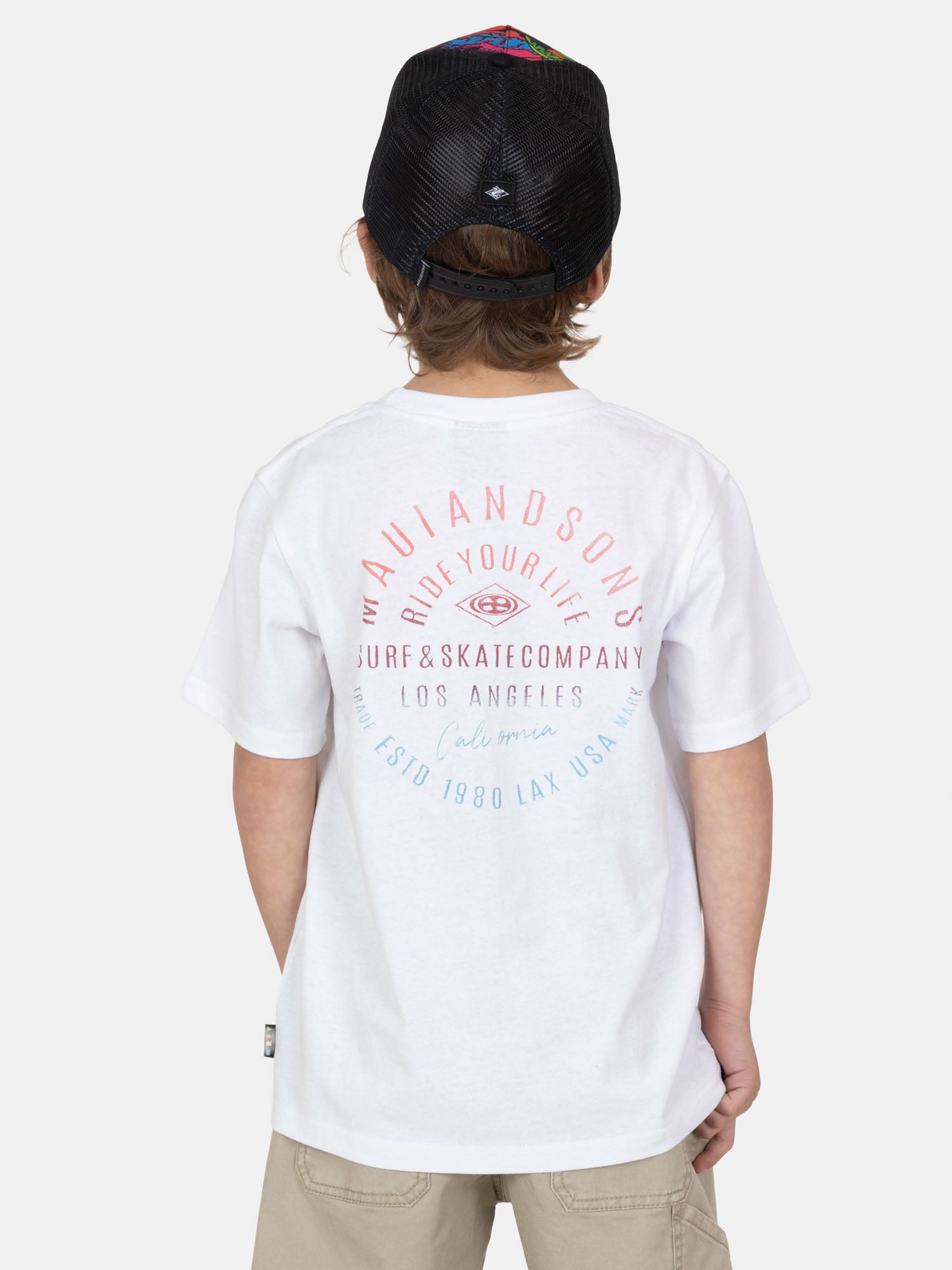 PACK POLERA JOCKEY VORTEXA BLANCO INFANTIL MAUI AND SONS - 2
