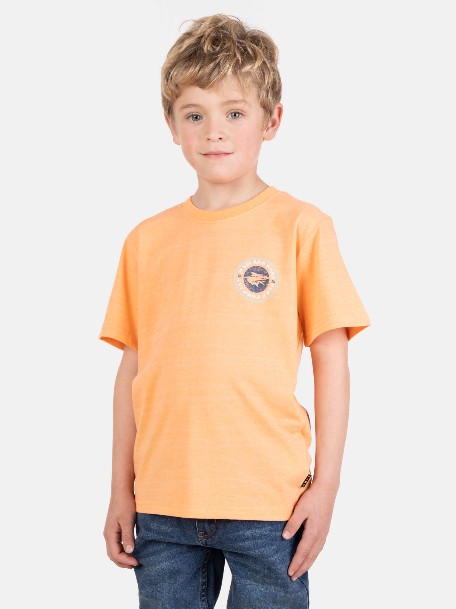 POLERA MC SEAMOOD NARANJA INFANTIL MAUI AND SONS - 1