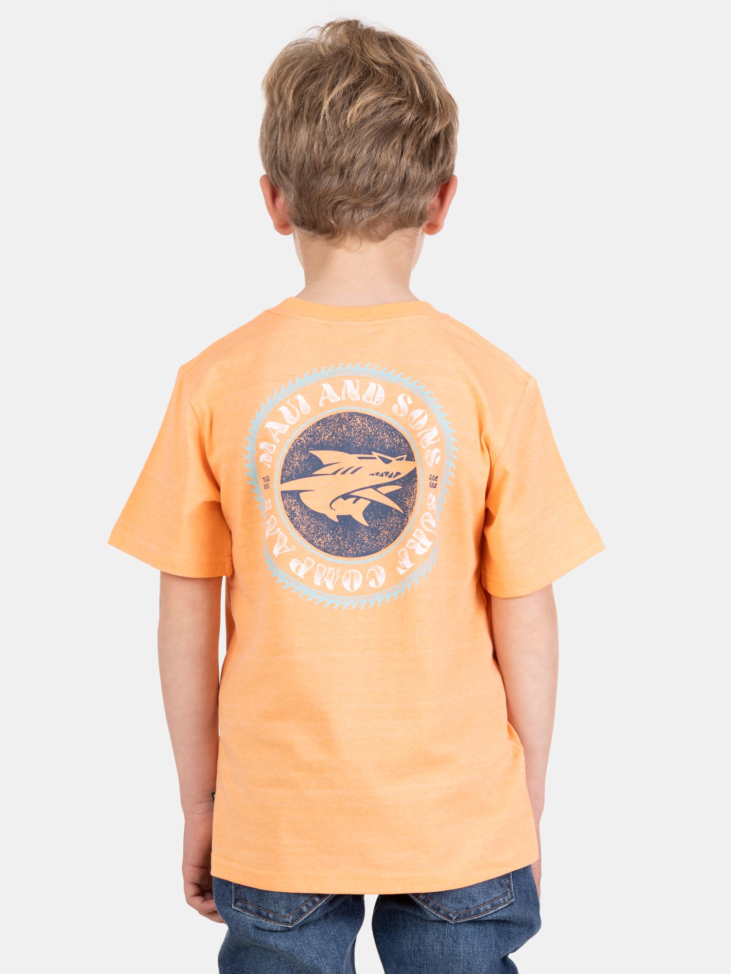 POLERA MC SEAMOOD NARANJA INFANTIL MAUI AND SONS - 2