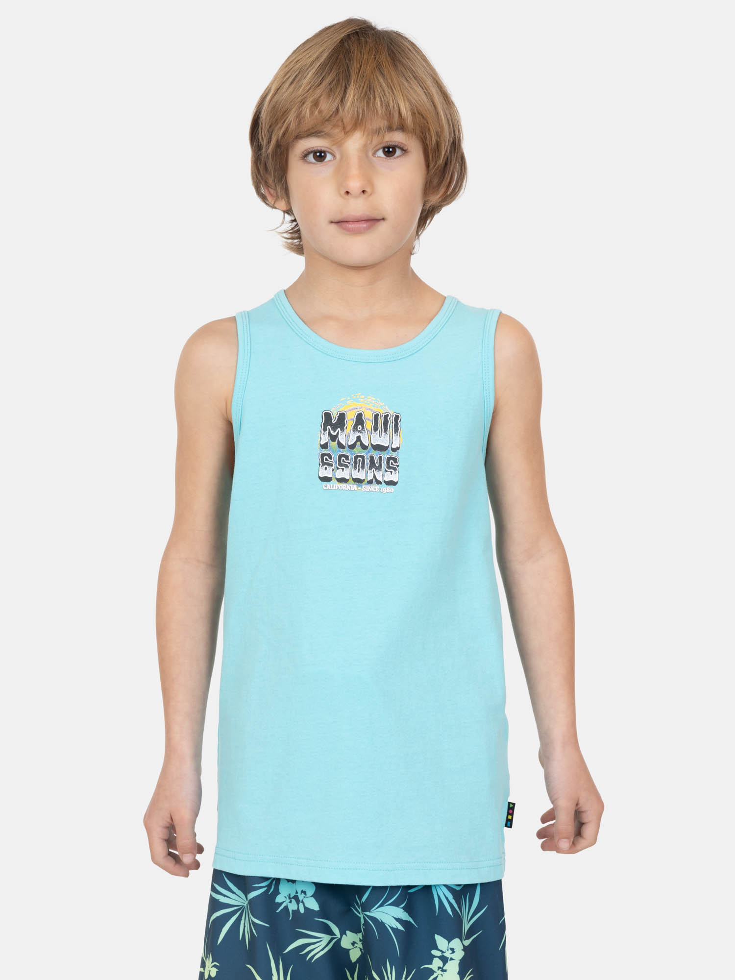 POLERA SM FLIPZ CELESTE INFANTIL MAUI AND SONS - 1