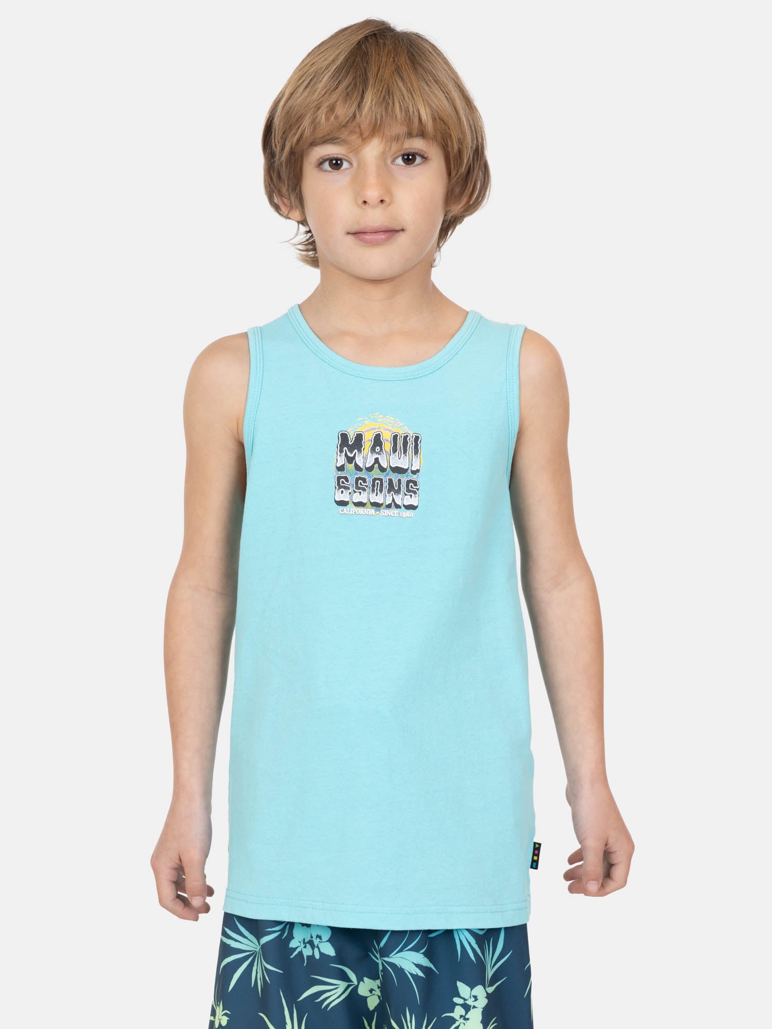 POLERA SM FLIPZ CELESTE INFANTIL MAUI AND SONS - 1